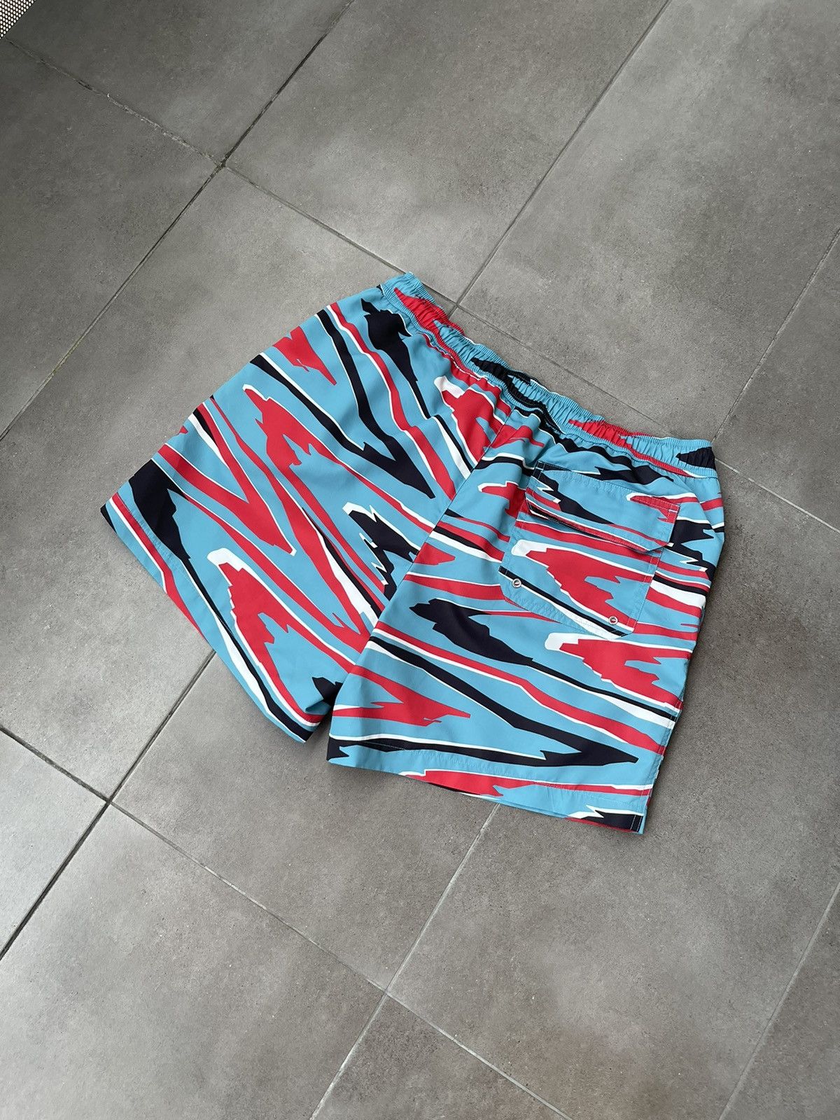 Missoni !DS! SS23 Missoni Wave Camouflage Print Swim Shorts Size US 34 / EU 50 - 8 Thumbnail