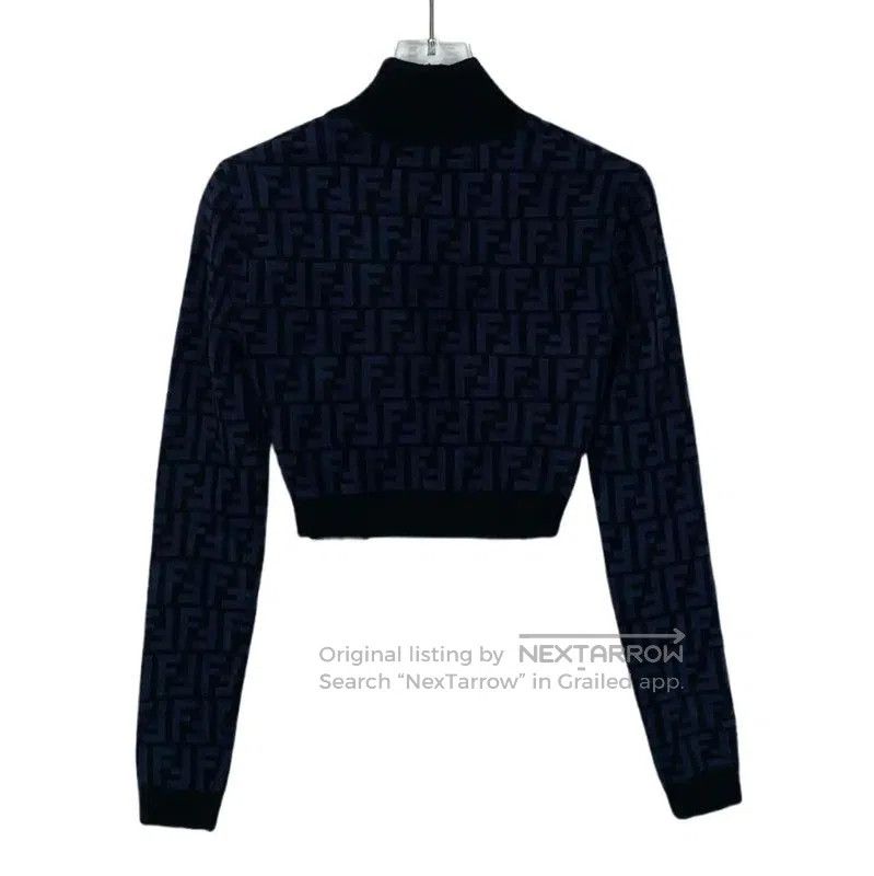 Fendi Fendi Black Knitted Women's Sweater . Size M / US 6-8 / IT 42-44 - 2 Thumbnail