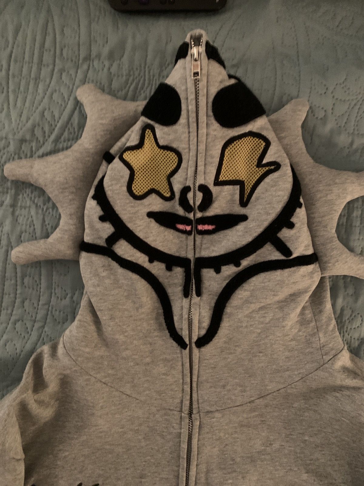 Glo Gang Grey GloGang Full Zip Jacket | Grailed 