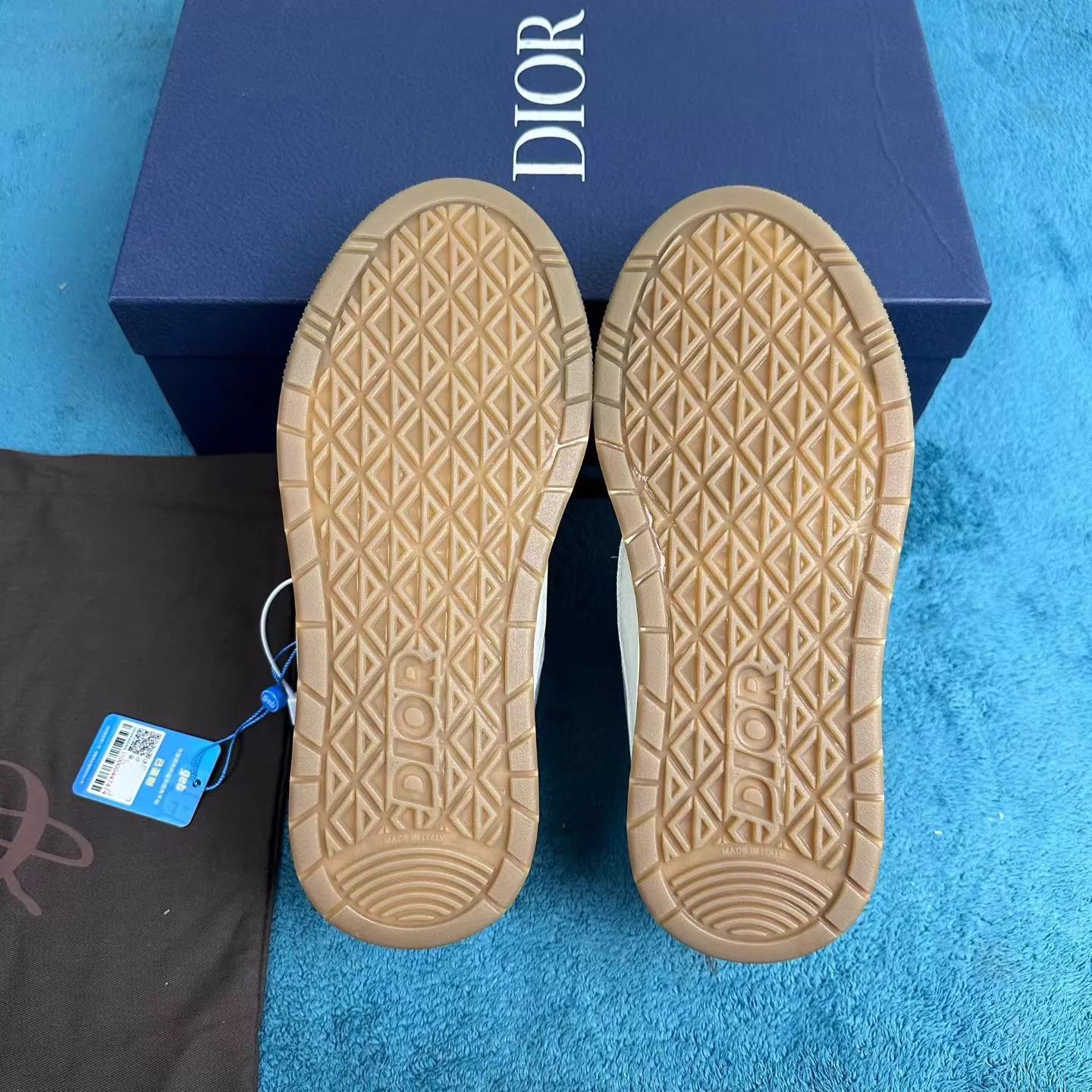 Dior Cactus Jack x Dior B713 Bread Shoe Teal EUR 41 Size US 8 / EU 41 - 5 Thumbnail