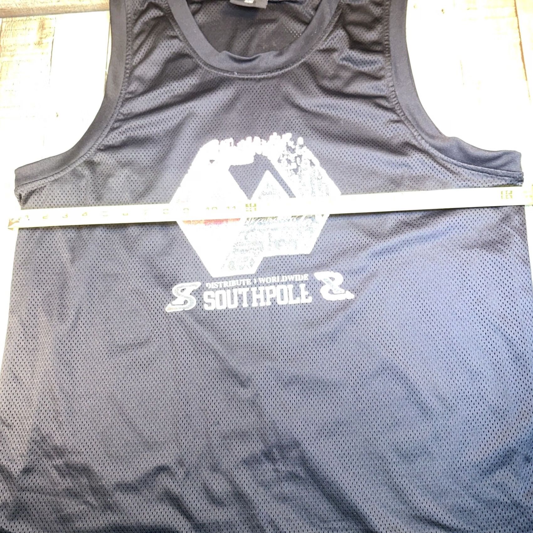 Southpole VINTAGE Southpole Basketball Jersey Shirt XXL Men Black 2XL Activewear Mens Basketball Jersey Size US XXL / EU 58 / 5 - 4 Thumbnail