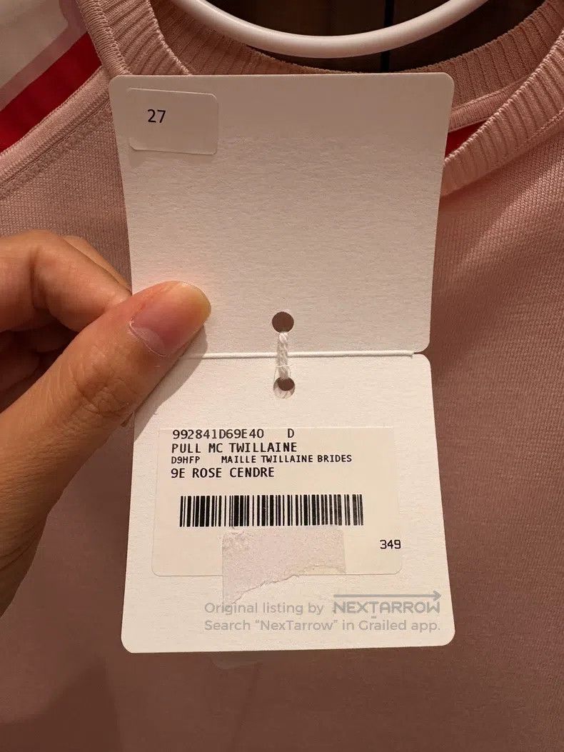 Hermes Hermes Short-sleeve top pure cotton silk Size XS / US 0-2 / IT 36-38 - 4 Thumbnail