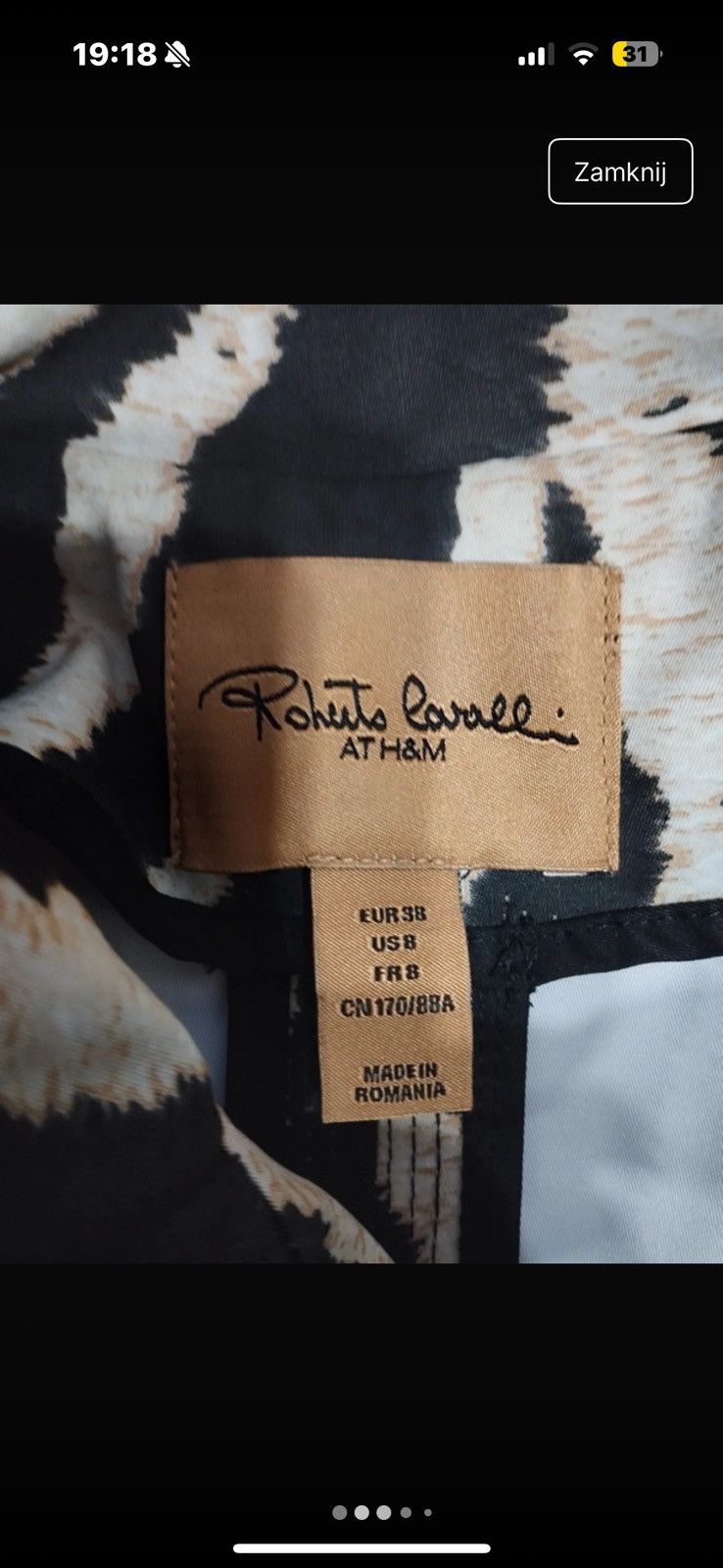 Roberto Cavalli Roberto Cavalli AT H&M Trench Coat size 38 Size M / US 6-8 / IT 42-44 - 3 Thumbnail