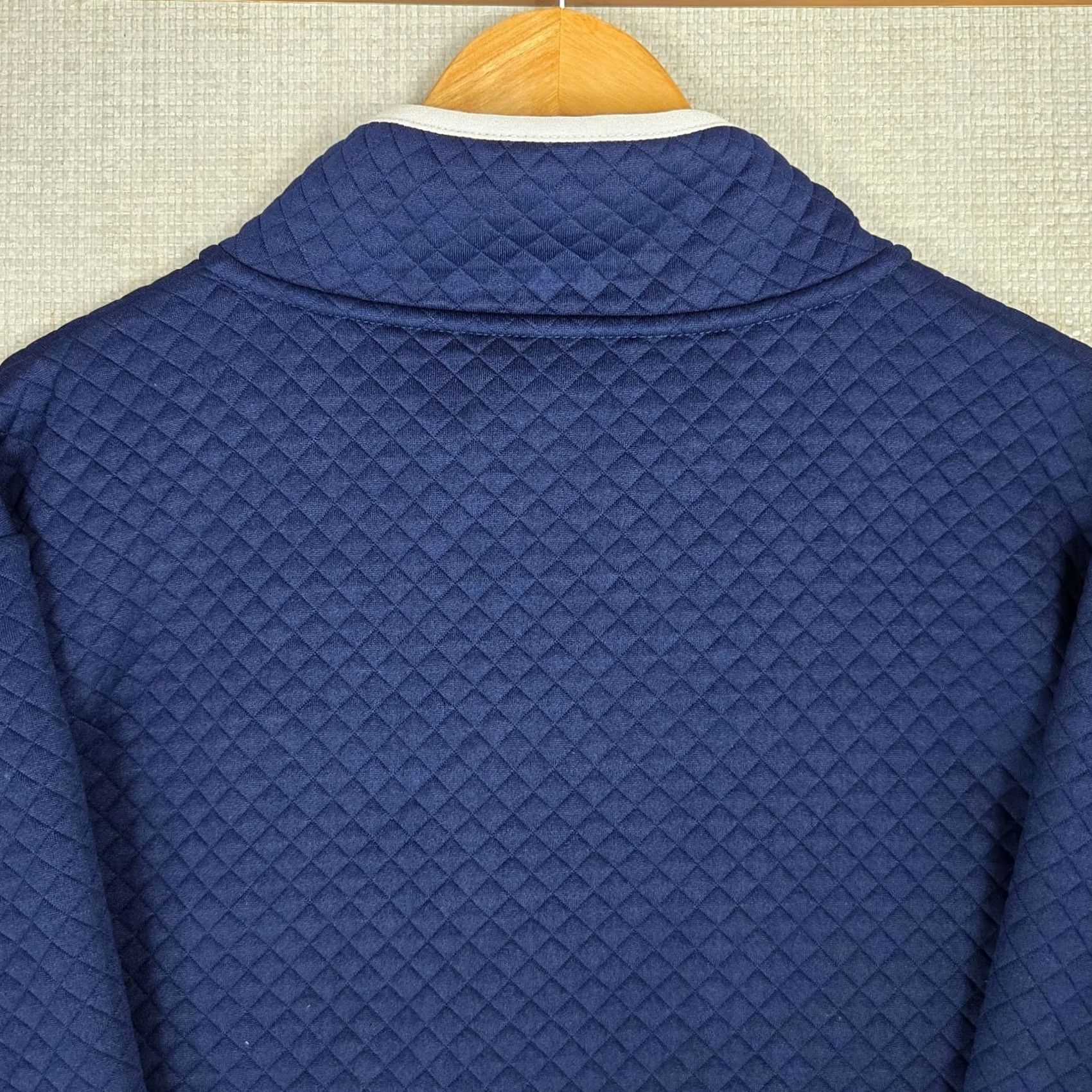 Logo 7 VINTAGE Chicago Cubs Teacher Logo Men’s 1/4 Zip Quilted Pullover Size US XL / EU 56 / 4 - 7 Thumbnail
