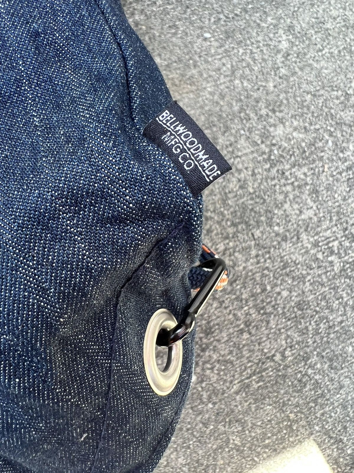 Designer Bellwoodmade Japan HBT Denim Rucksack Bag Size ONE SIZE - 13 Thumbnail