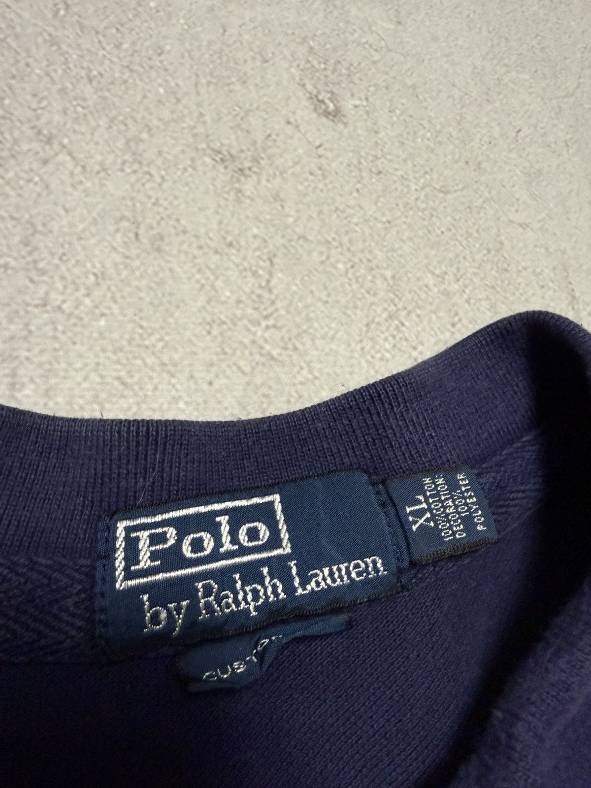 Vintage Vintage Polo Ralph Lauren New York Polo Shirt Rugby Big Logo Size US XL / EU 56 / 4 - 7 Thumbnail