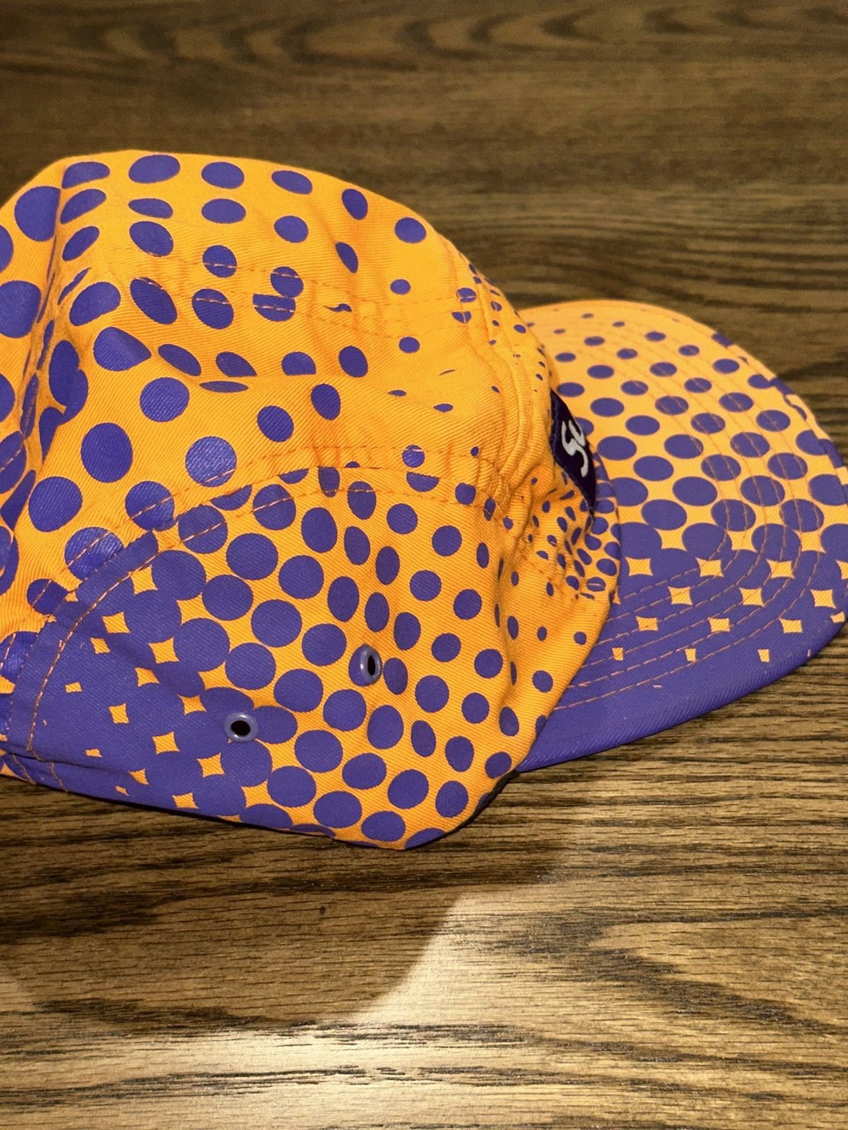 Supreme 2007 Polka Dot Gradient Camp Cap Size ONE SIZE - 5 Thumbnail