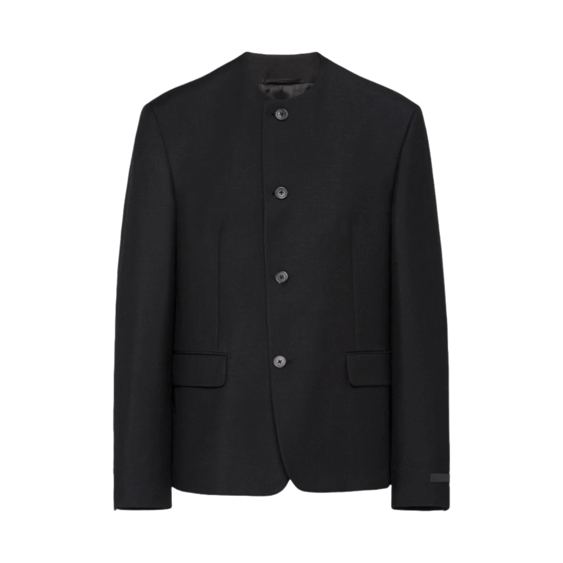 Prada o1bcso1str1025 Twill Jacket in Black Size US L / EU 52-54 / 3 - 1 Preview