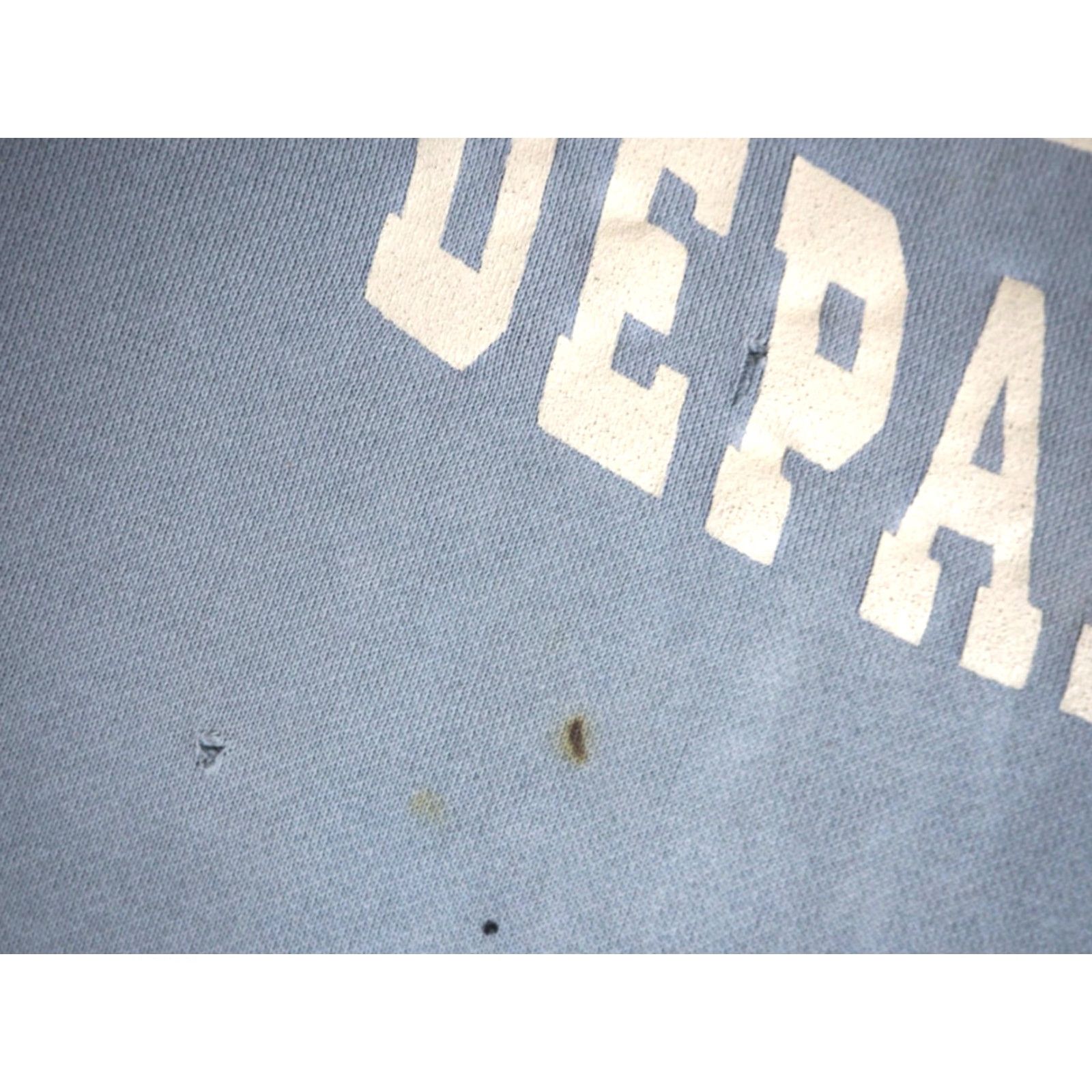 DKNY VINTAGE DKNY Athletic Dept Sky Blue Baggy USA Pullover Sweatshirt Mens M Size US M / EU 48-50 / 2 - 5 Thumbnail