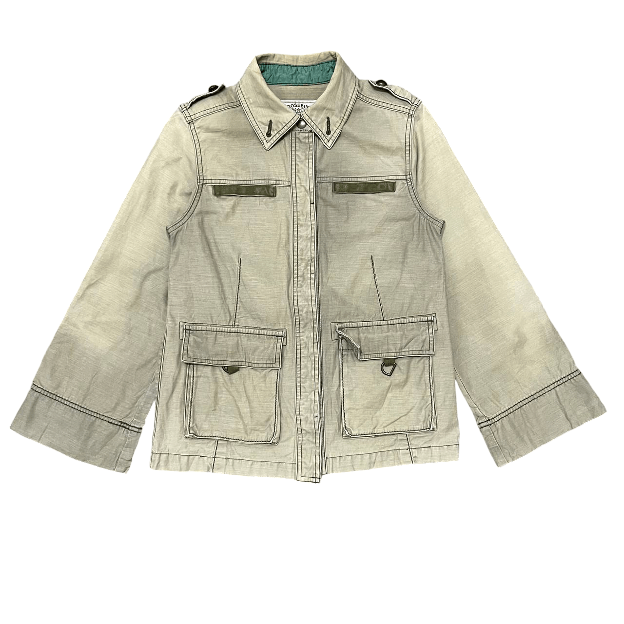 Japanese Brand Vintage Rosebud Multi Pocket Jacket Size S / US 4 / IT 40 - 1 Thumbnail