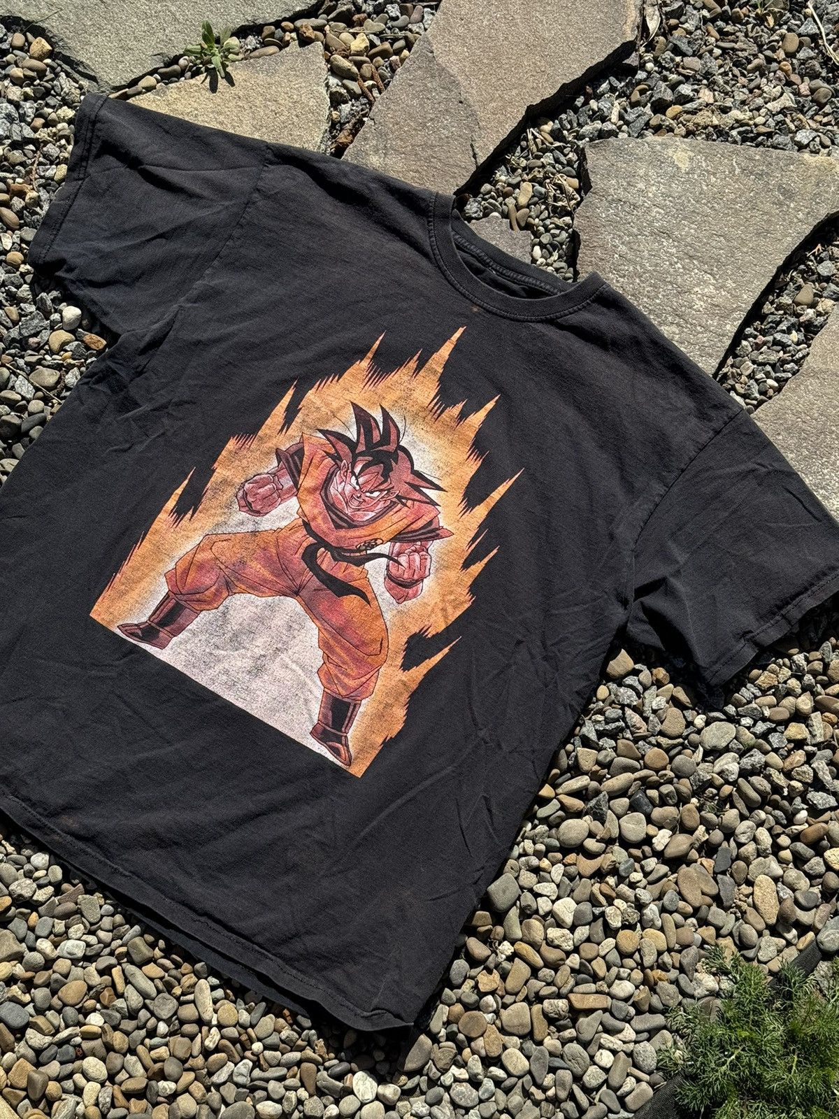 Anime × Japanese Brand × Vintage Y2K Dragon Ball Z black tee vintage Size US L / EU 52-54 / 3 - 7 Thumbnail