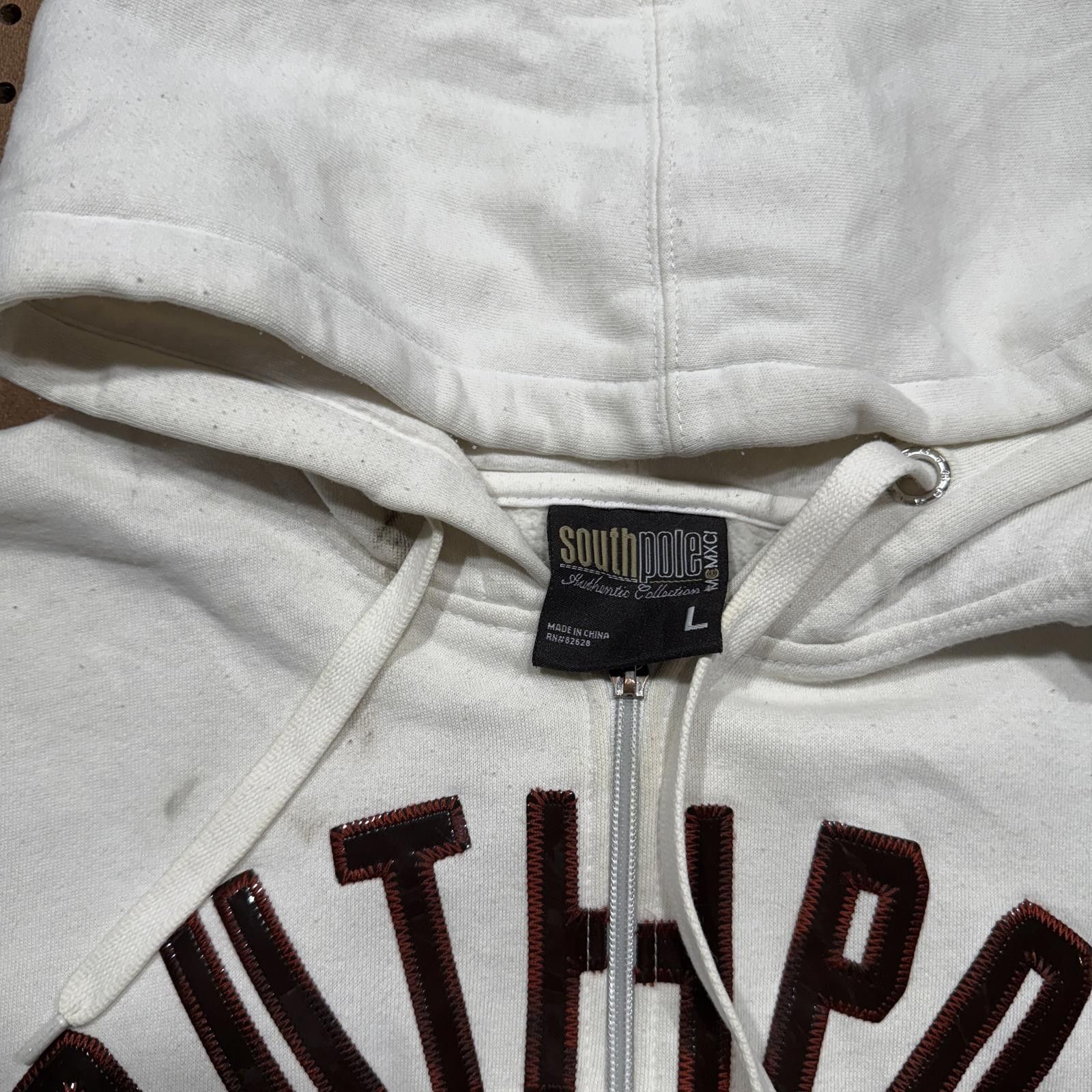 Southpole South Pole Y2K MCMXCI Embroidered Patch Hoodie Size US L / EU 52-54 / 3 - 6 Thumbnail