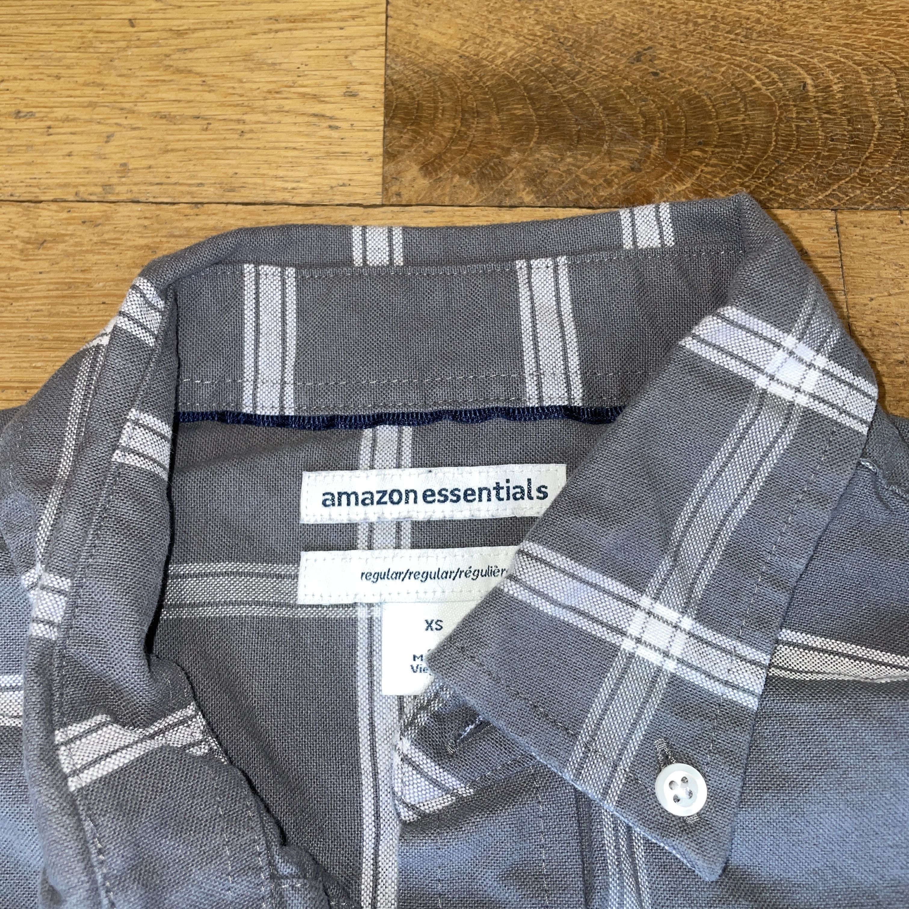 Other Amazon Men's Fashion Shirt Elegant Check Regular Fit Size Xs Size US XS / EU 42 / 0 - 2 Thumbnail