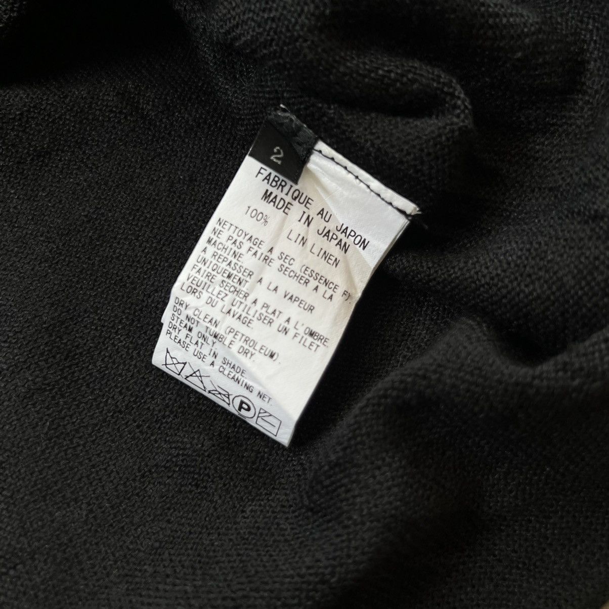 Japanese Brand × Y's × Yohji Yamamoto Yohji Yamamoto Sweater Knit Linen Size M / US 6-8 / IT 42-44 - 5 Thumbnail