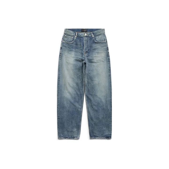 Balenciaga Balenciaga FW23 Washed Effect Loose Jeans Size US 27 - 1 Thumbnail