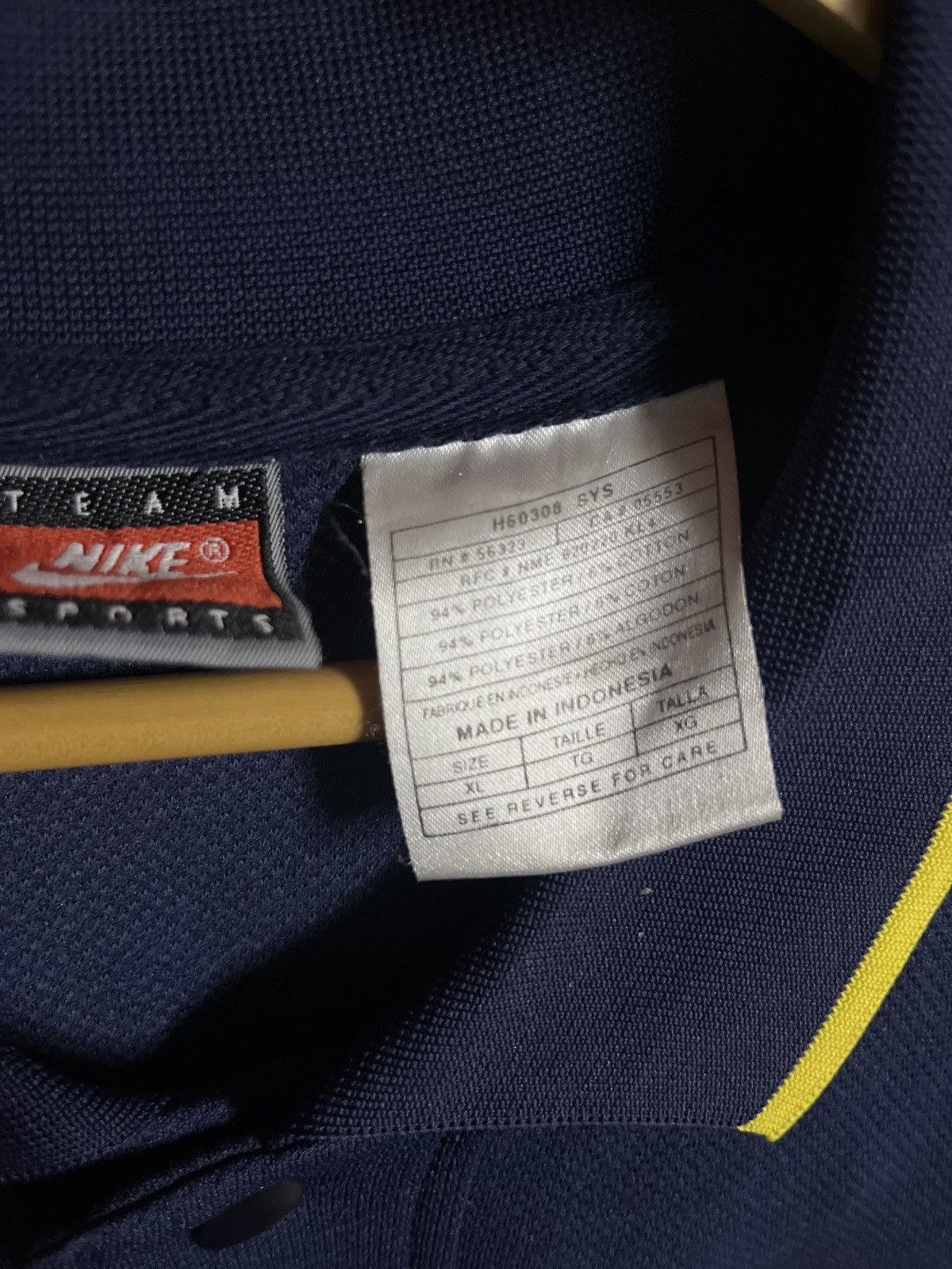 NFL × Nike × Rap Tees Vintage Nike Nfl Michigan Y2k Hip Hop Style Size US XL / EU 56 / 4 - 6 Thumbnail