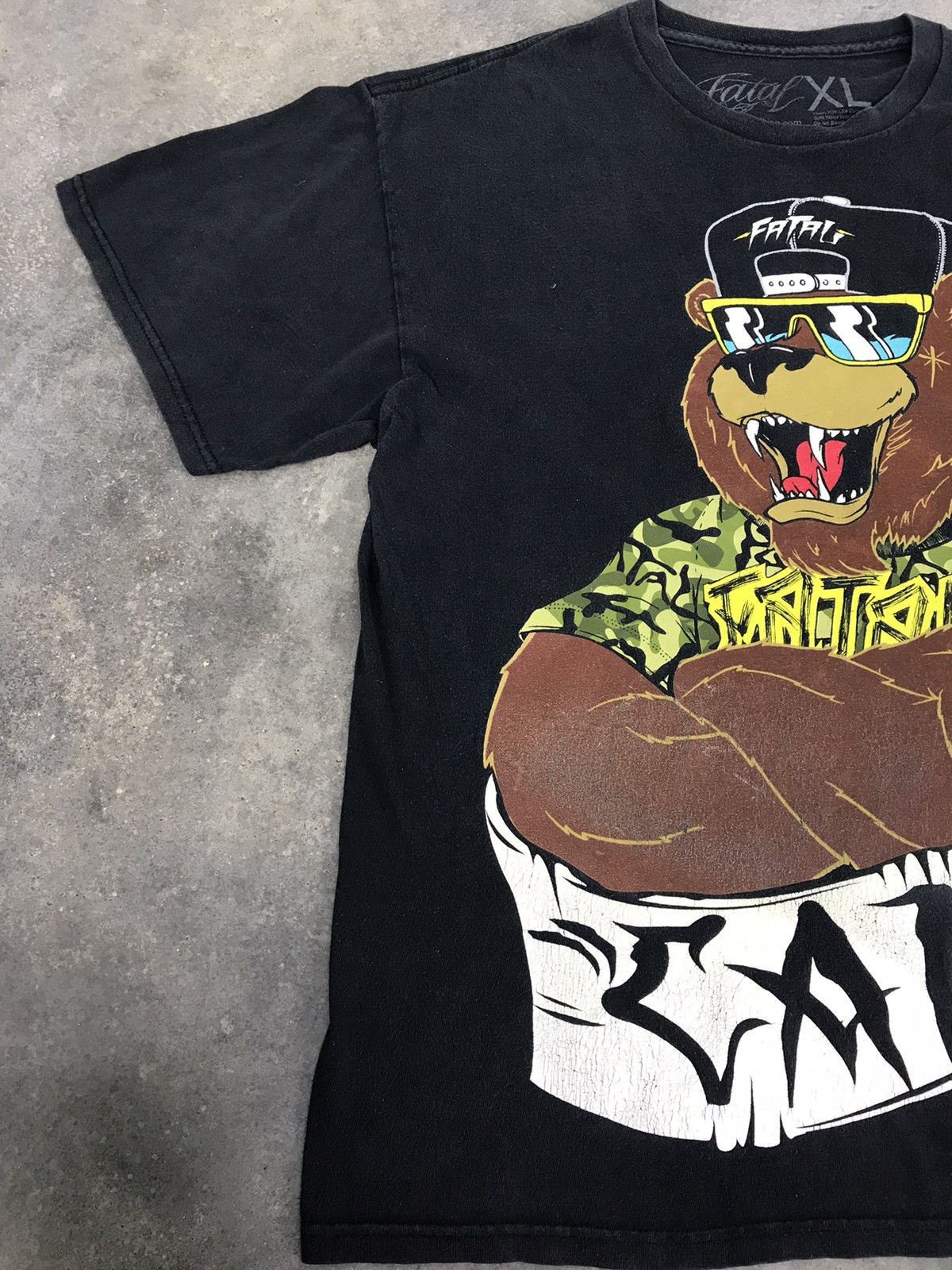 Japanese Brand Fatal Crew Live Life Hard Tee Size US XL / EU 56 / 4 - 2 Thumbnail
