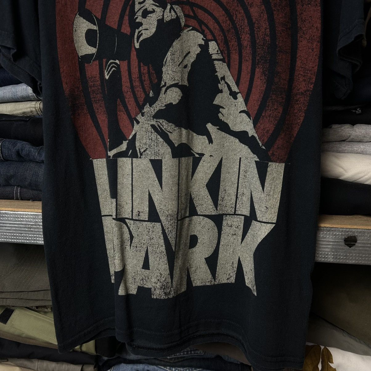 Band Tees Vintage Linkin Park Big Graphic Logo Rock Band 2000’s tee Size US S / EU 44-46 / 1 - 2 Thumbnail
