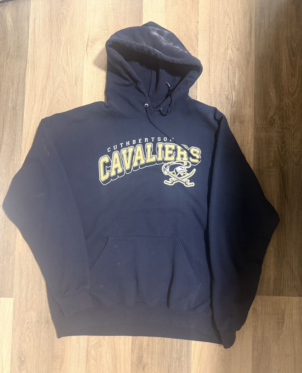 Vintage Cuthbertson Cavaliers Hoodie Pullover Sweatshirt Collegiate Size US XL / EU 56 / 4 - 1 Thumbnail
