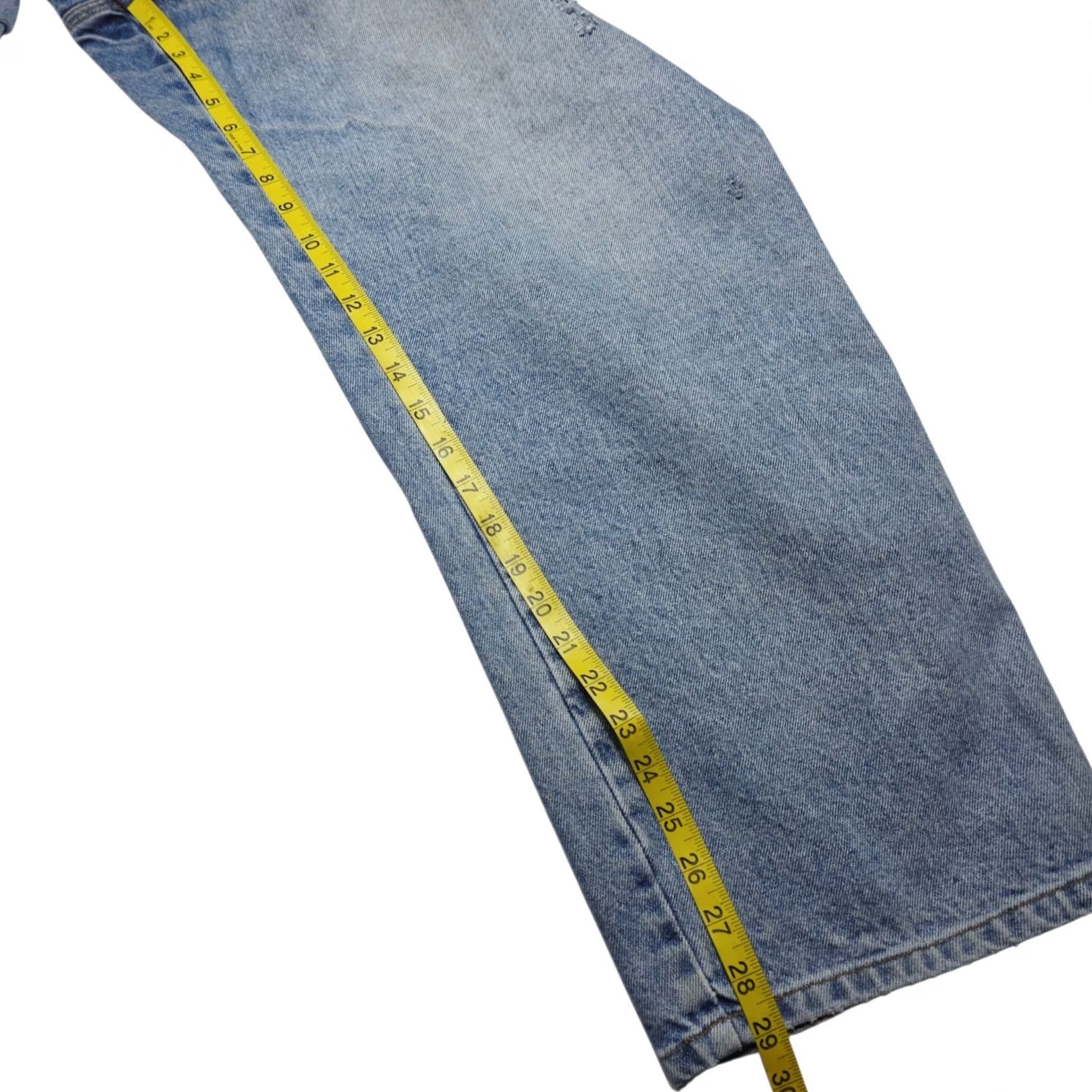 CO Duluth Trading Co Jeans Men's 42x30 Blue Denim Workwear Vintage Distressed Size US 42 / EU 58 - 5 Thumbnail