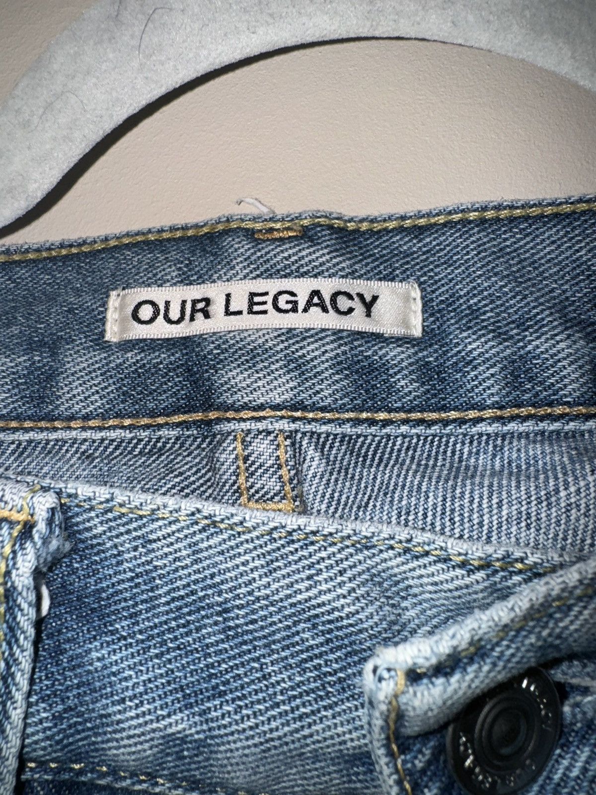 Designer Our Legacy second cut jeans denim pants USA pants denim Size US 30 / EU 46 - 5 Thumbnail