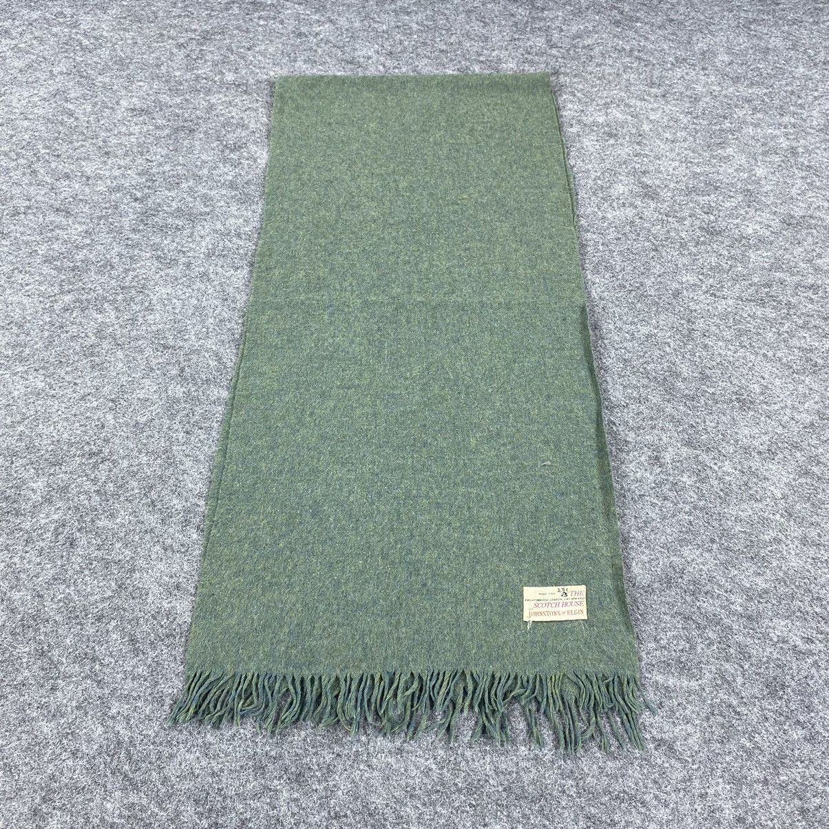 Johnstons Of Elgin × Vintage Johnstons of Elgin Scarf # Muffler # Neckwear # D113 Size ONE SIZE - 2 Thumbnail
