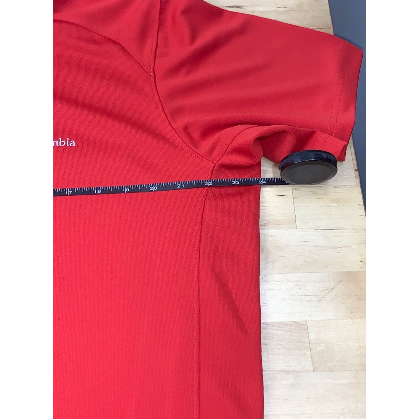Vintage Columbia Polo Shirt Men L Red 4078 Outdoor Casual Short Sleeve Omni Shade Polo Shirt Regular Fit Size US L / EU 52-54 / 3 - 5 Thumbnail