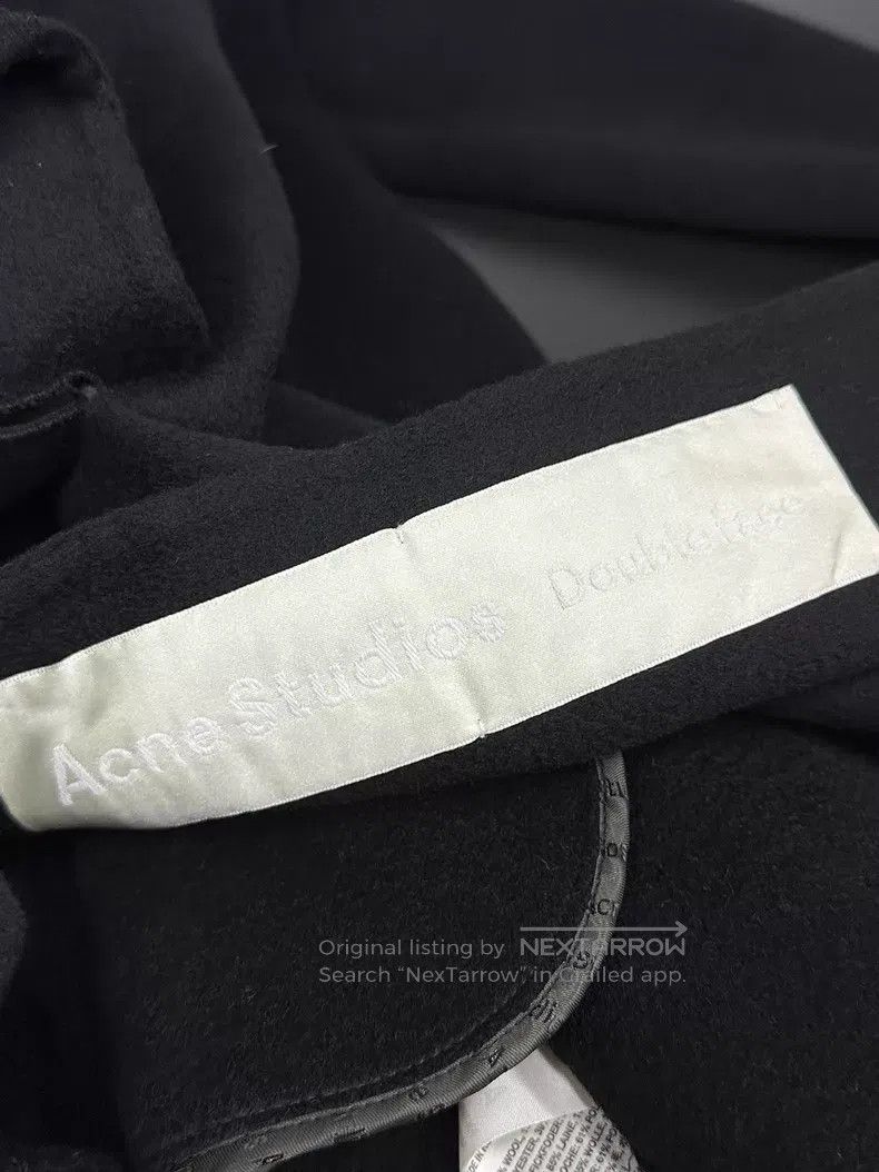 Acne Studios Acne Studios Black Wool Coat Size XXS / US 00 / IT 34 - 5 Thumbnail