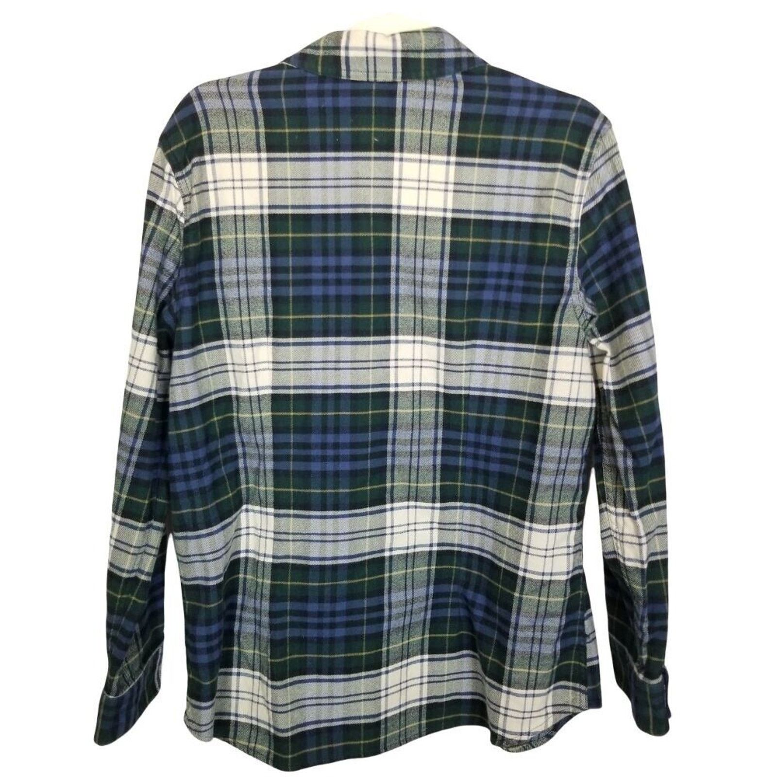 Chaps Ralph Lauren Chaps Ralph Lauren Men Full Zip Flannel Shirt Plaid L Preppy Size US L / EU 52-54 / 3 - 8 Thumbnail