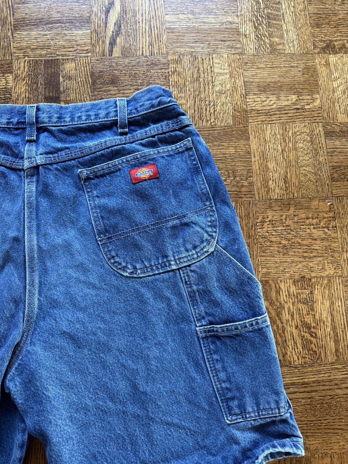 Dickies Vintage Dickies Carpenter Denim Jean Shorts Jorts Size US 36 / EU 52 - 3 Thumbnail