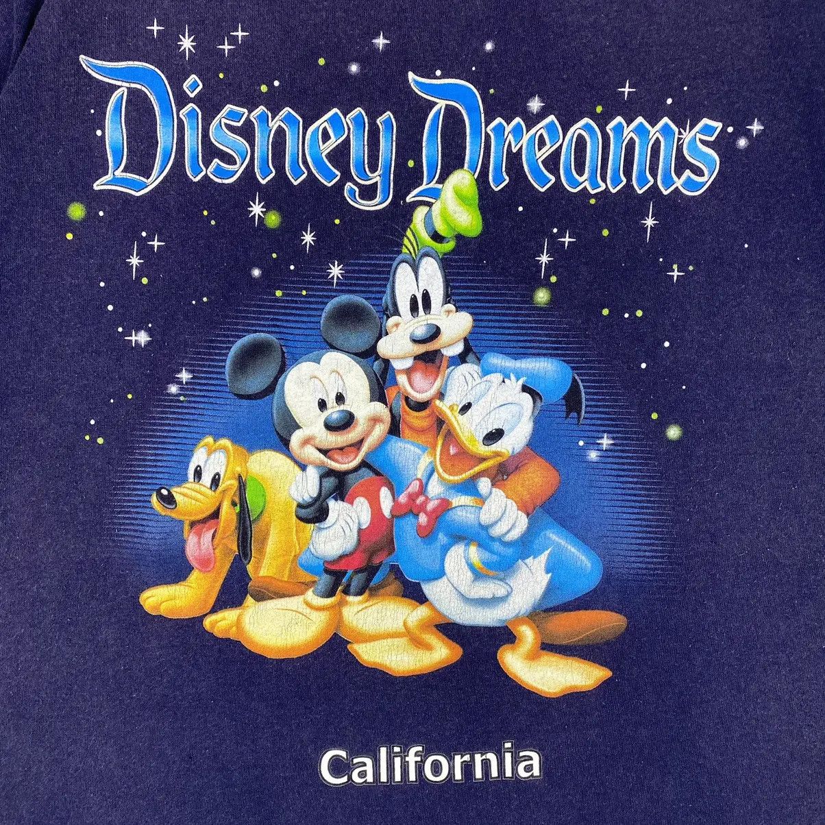Disney Vintage DISNEY DREAMS CALIFORNIA Cartoon Faded Graphic Tee Size US L / EU 52-54 / 3 - 3 Thumbnail