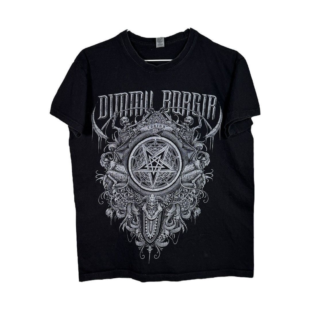 Band Tees × Vintage Dimmu Borgir Black Metal Tee Size US M / EU 48-50 / 2 - 1 Thumbnail
