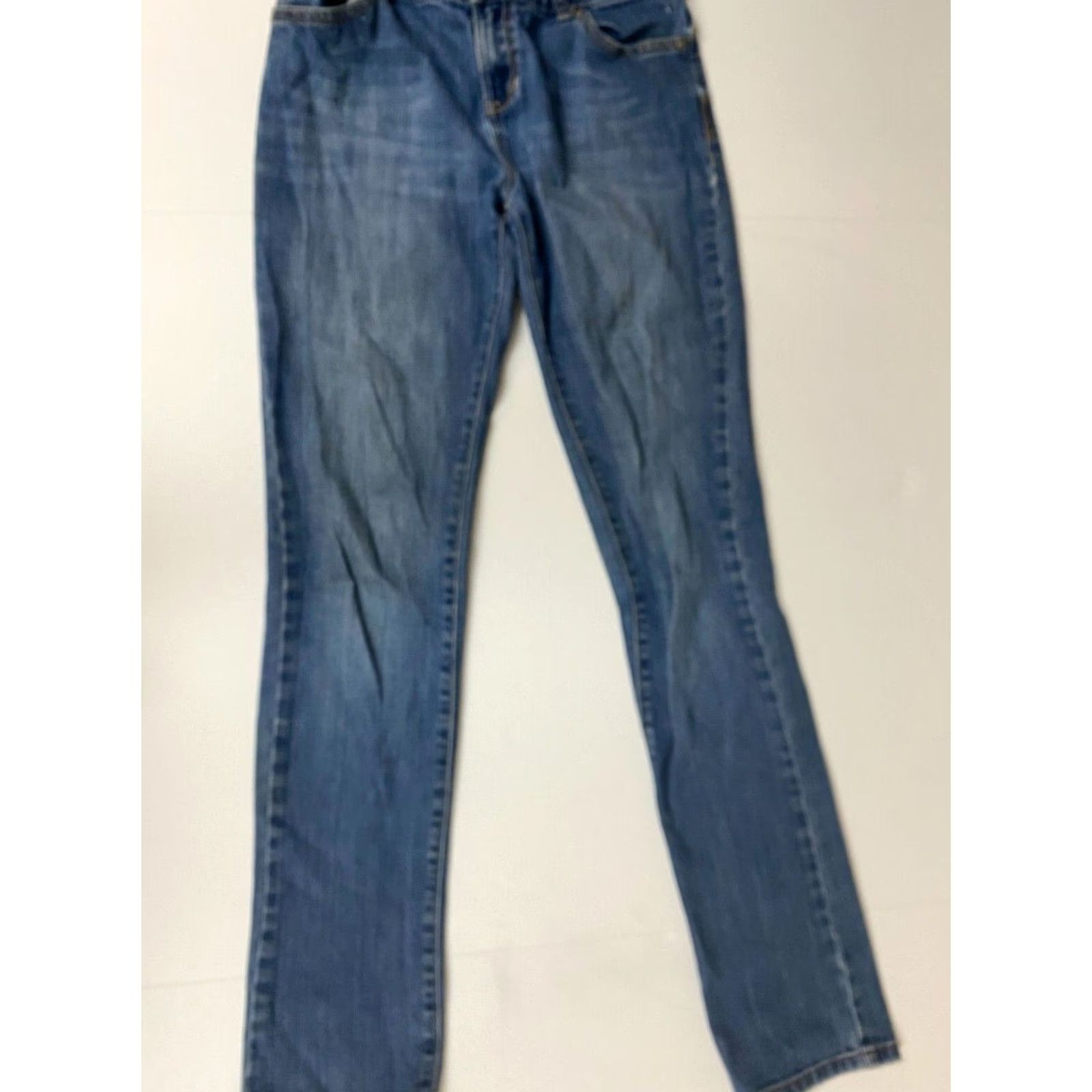 Old Navy Old Navy Jeans Skinny 26 Juniors Women Blue Denim 30in Waist Pockets Zipper Stretch Classic 20in Inseam Tie-Down Not Specified Size 26" / US 2 / IT 38 - 6 Thumbnail