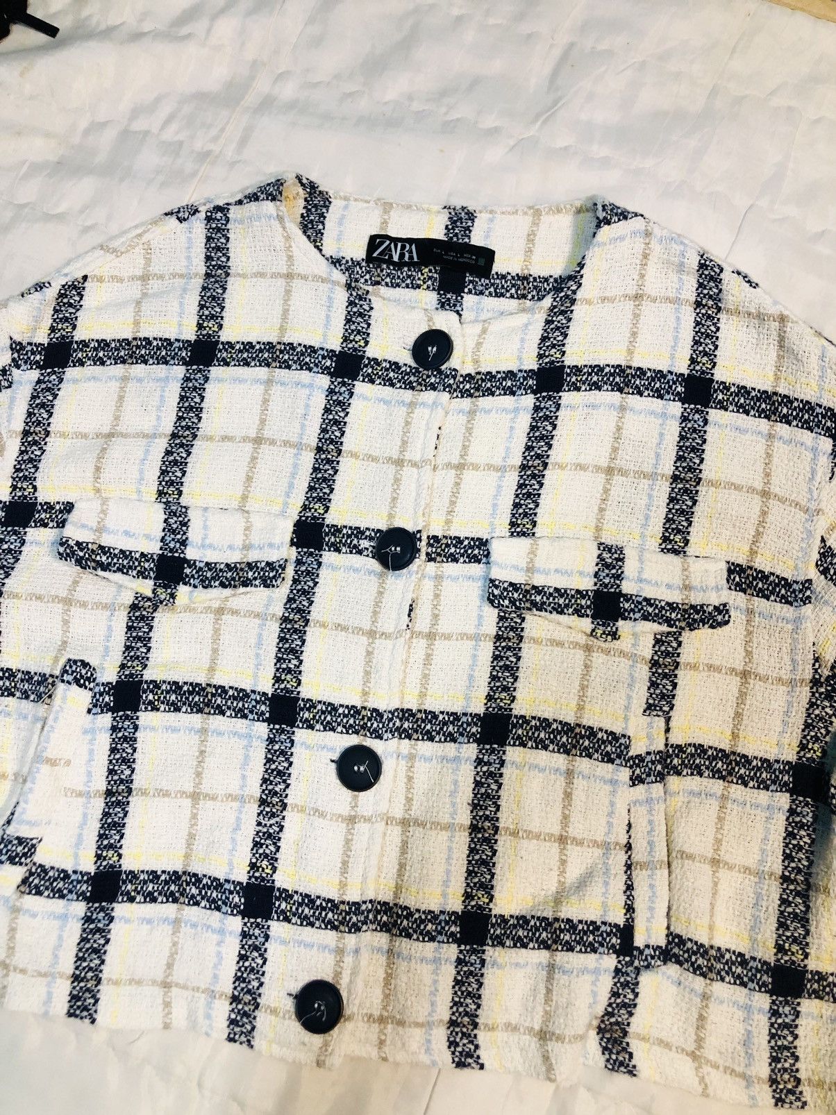 Zara Zara Buttoned Sweatshirt(16) Size L / US 10 / IT 46 - 3 Thumbnail