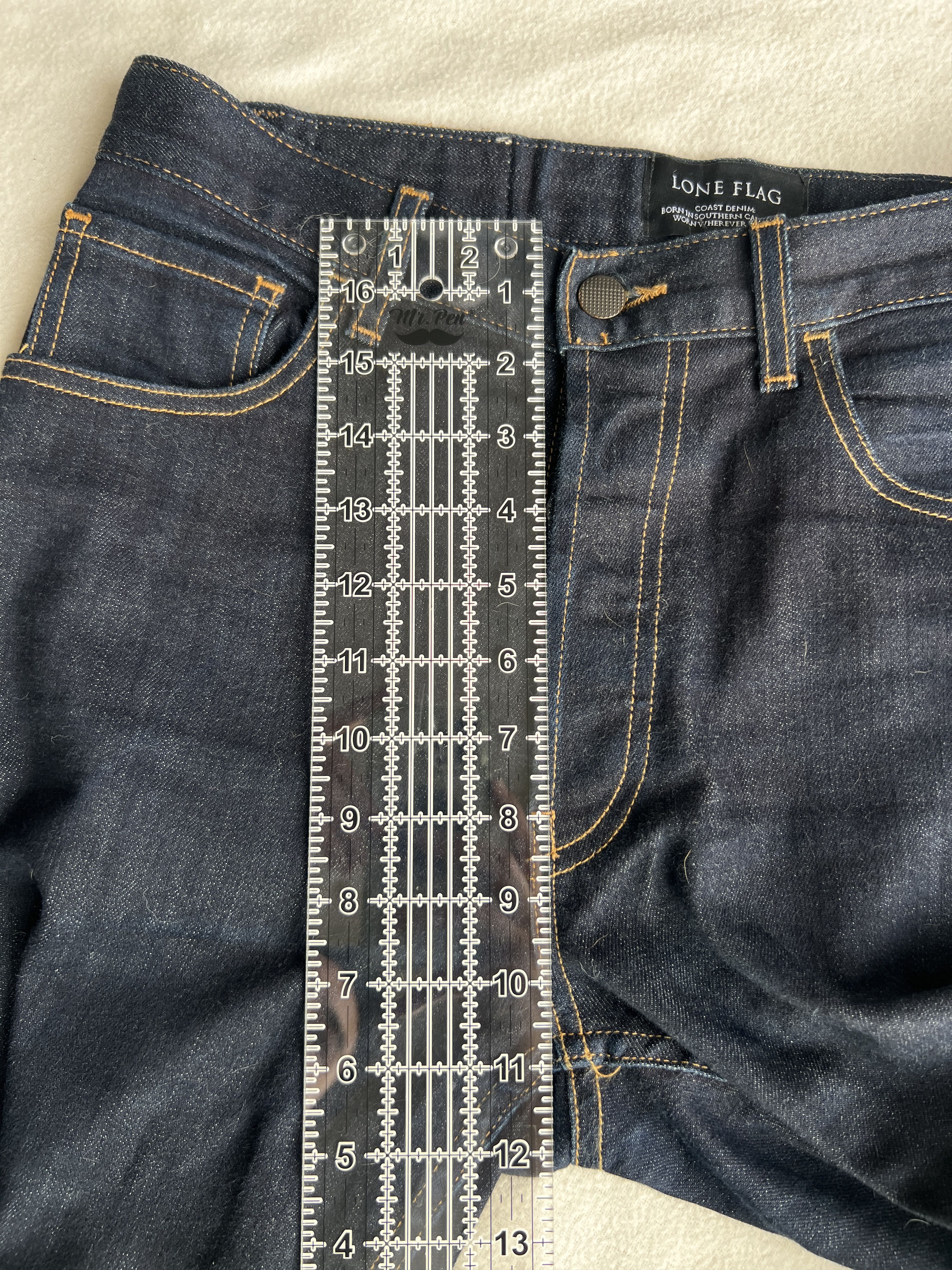 Lone Flag Lone Flag - Slim Taper Size 30 Raw Denim Size US 30 / EU 46 - 8 Thumbnail