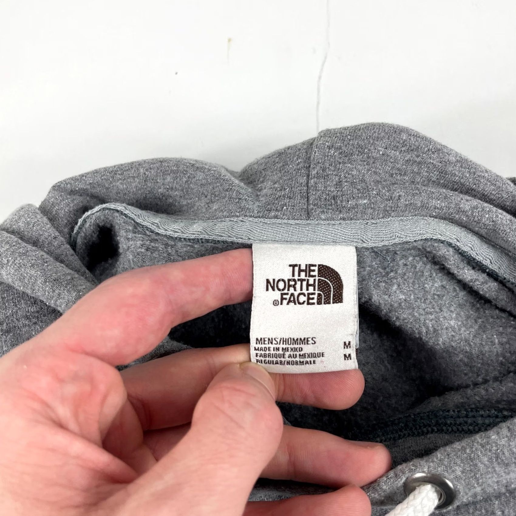 The North Face The North Face Hoodie - Medium Gray Pullover - Long Sleeve - Machine Washable - Men's - Fleece Size US M / EU 48-50 / 2 - 7 Thumbnail