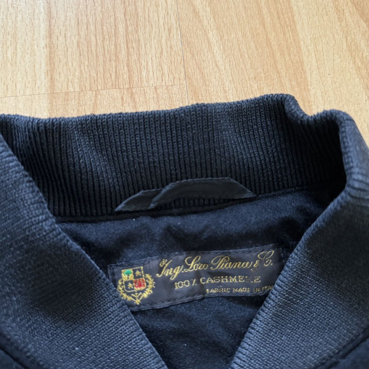 Loro Piana × Vintage Loro Piana Cashmere Vintage Bomber Zip Jacket 80s Rare Size US M / EU 48-50 / 2 - 3 Thumbnail