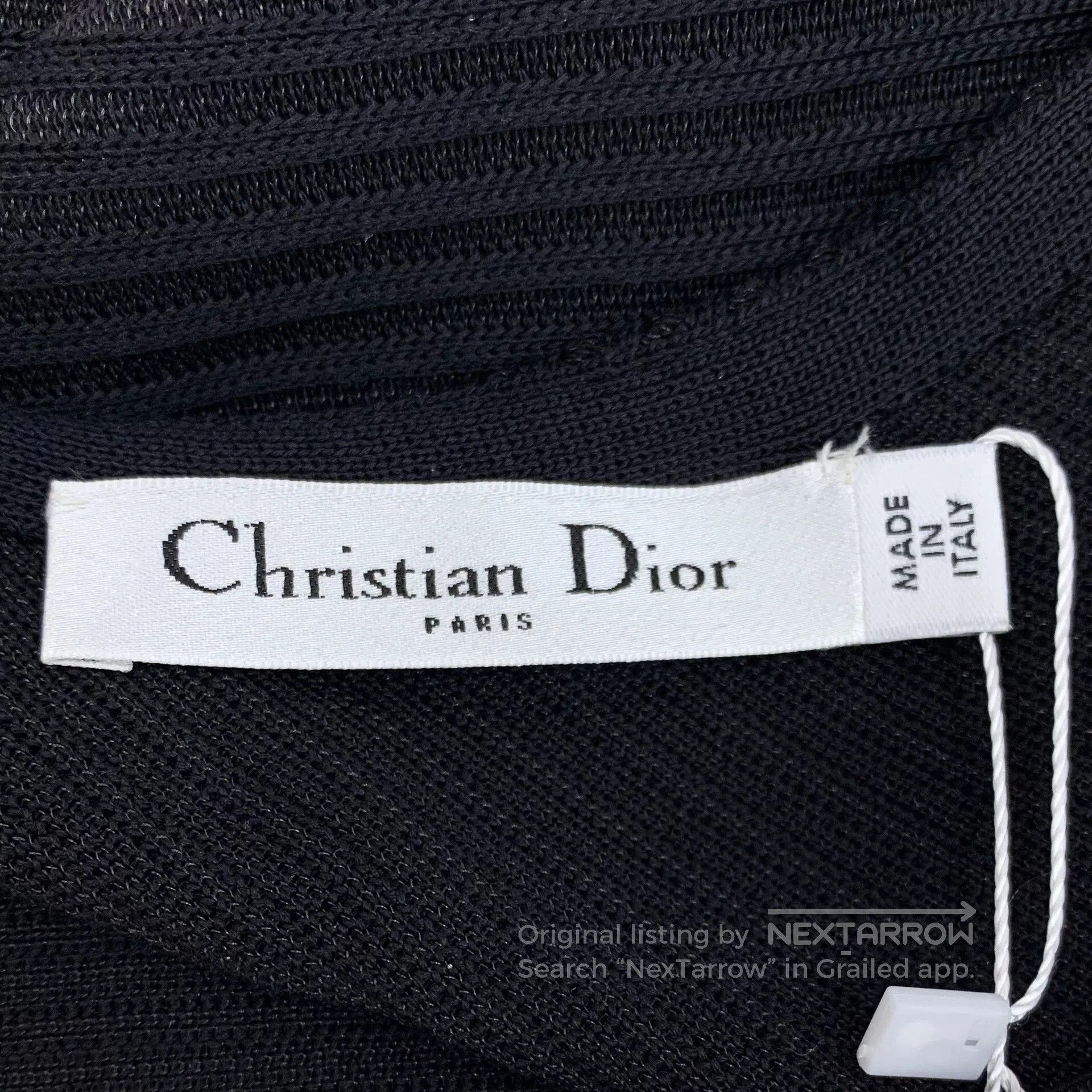 Dior black silk v. Size US XS / EU 42 / 0 - 5 Thumbnail