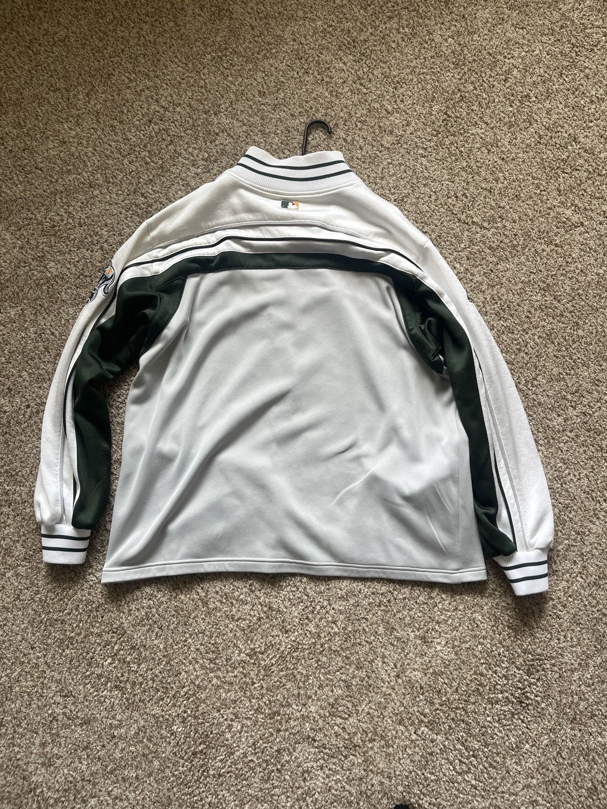 MLB × Majestic × Vintage Vintage Oakland Athletics Jacket Size US XXL / EU 58 / 5 - 4 Thumbnail