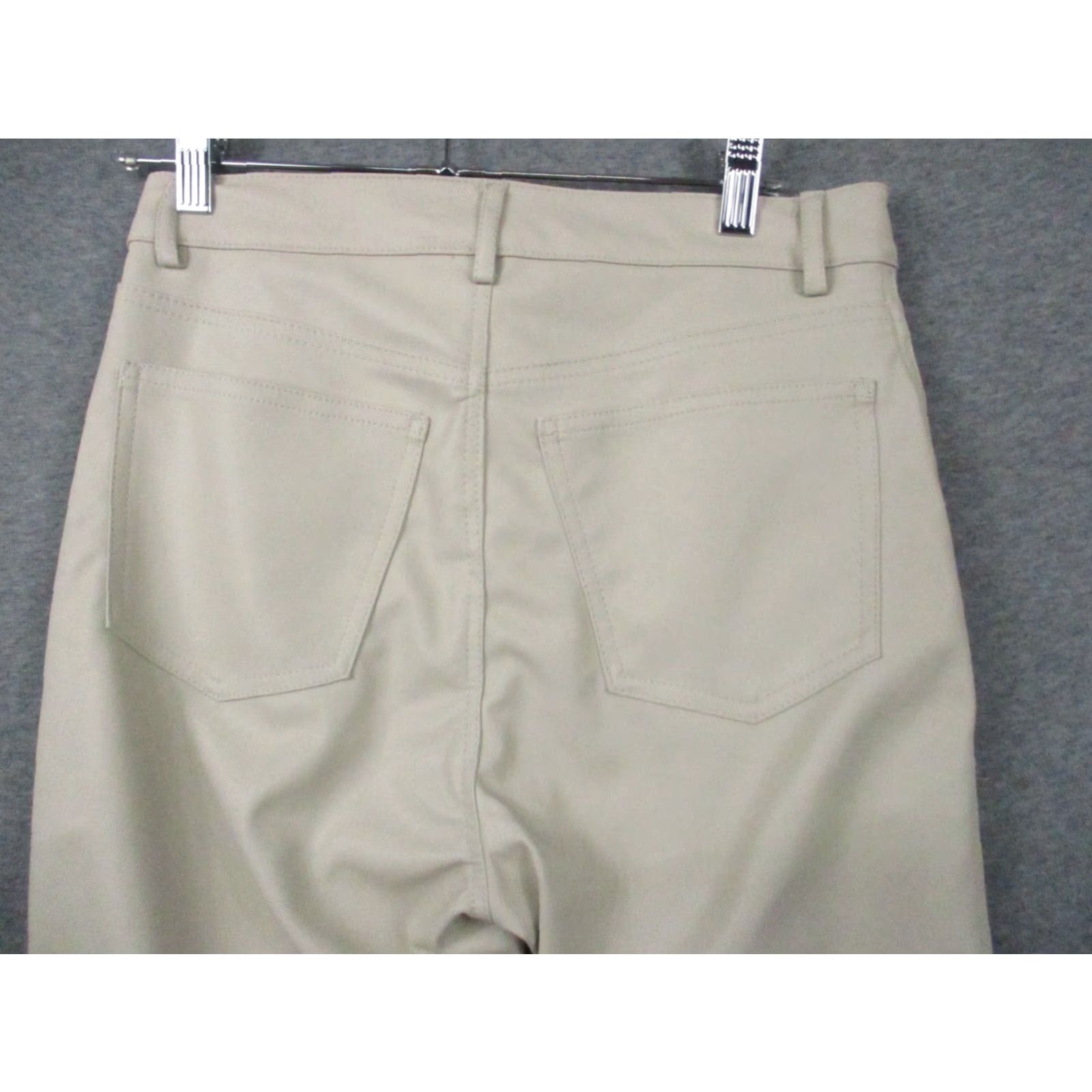H&M H&M Women's Khaki Pants 6 Faux Leather Beige NWT Khakis Pants Adults Womens Size 28" / US 6 / IT 42 - 7 Thumbnail
