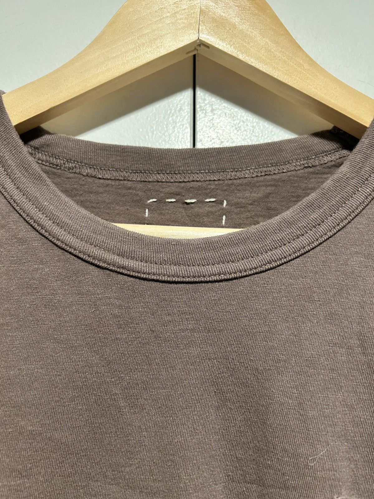 Visvim VISVIM AMPLUS TEE Pocket S/S DMGD (U.D.) size 1 Purple Size US S / EU 44-46 / 1 - 2 Thumbnail