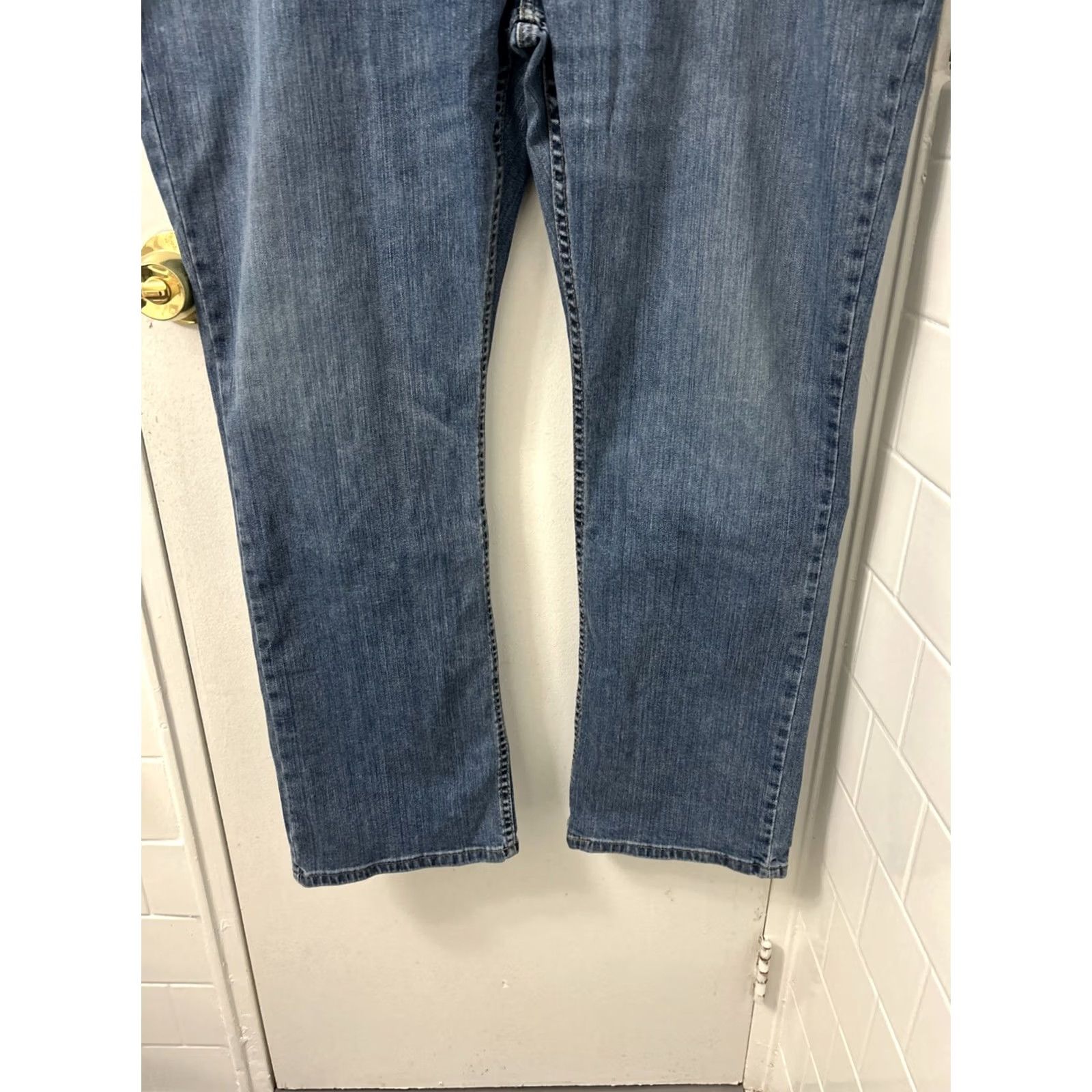 Carhartt Carhartt Jeans Mens 42x30 Blue Rugged Flex Relaxed Fit 5 Pockets YKK BD2804-M Regular Jeans Mens Blue Size US 42 / EU 58 - 3 Thumbnail