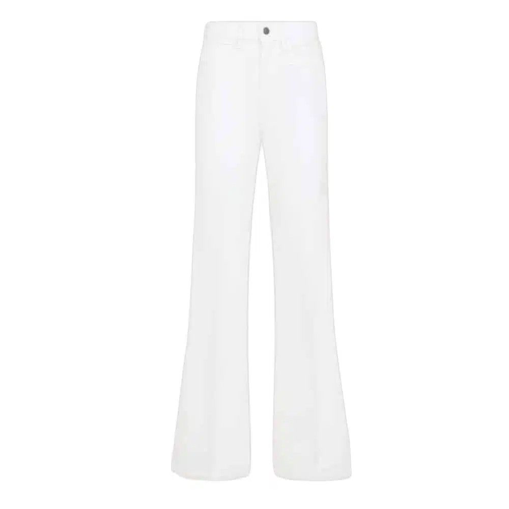 Tom Ford o1sndg0526 PAD123 Denim Flare Pant in White Size 27" / US 4 / IT 40 - 1 Thumbnail