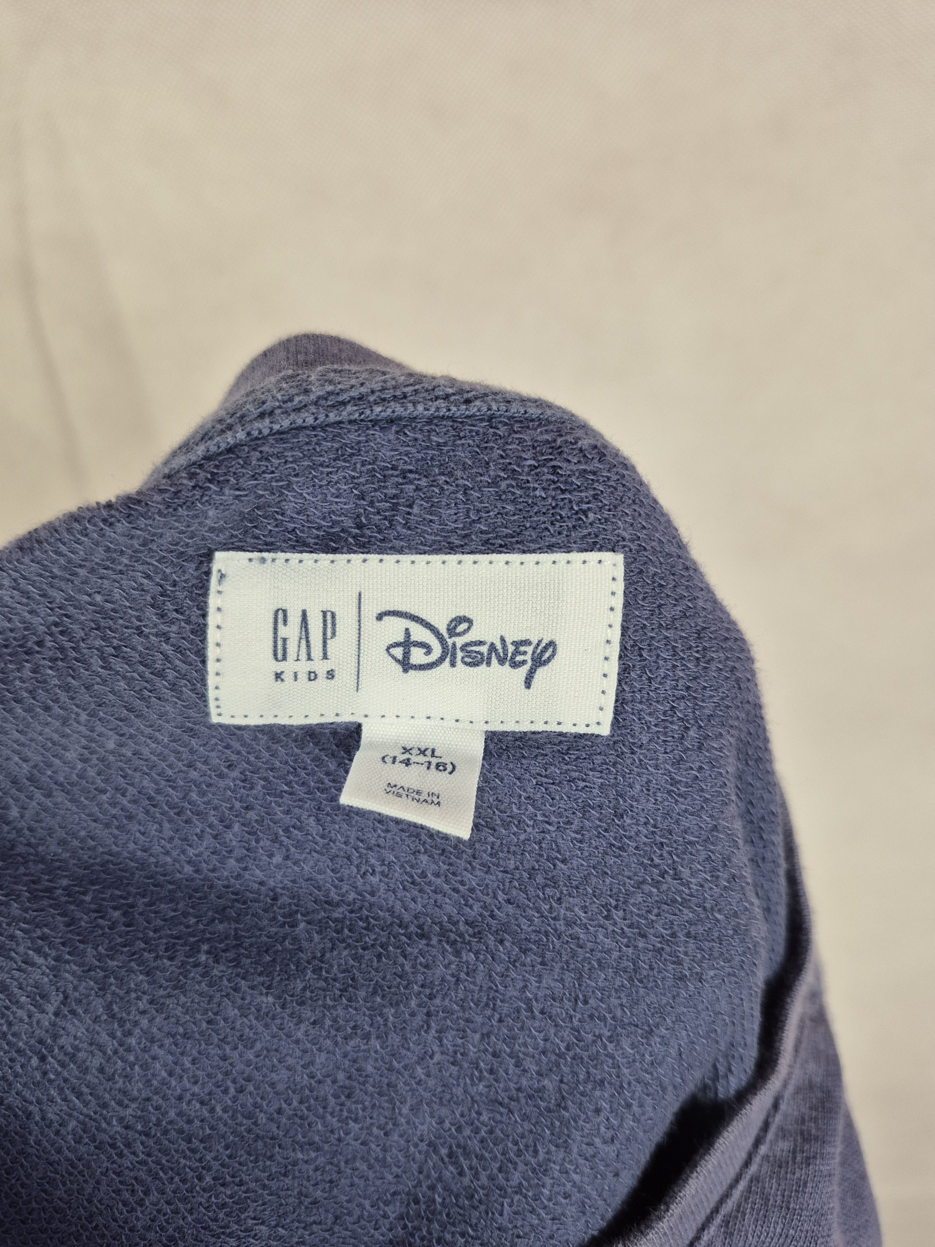Gap 🔥 GAP Disney Mickey Mouse Embroided Sweatshirt Kids Size US XXS / EU 40 - 7 Thumbnail