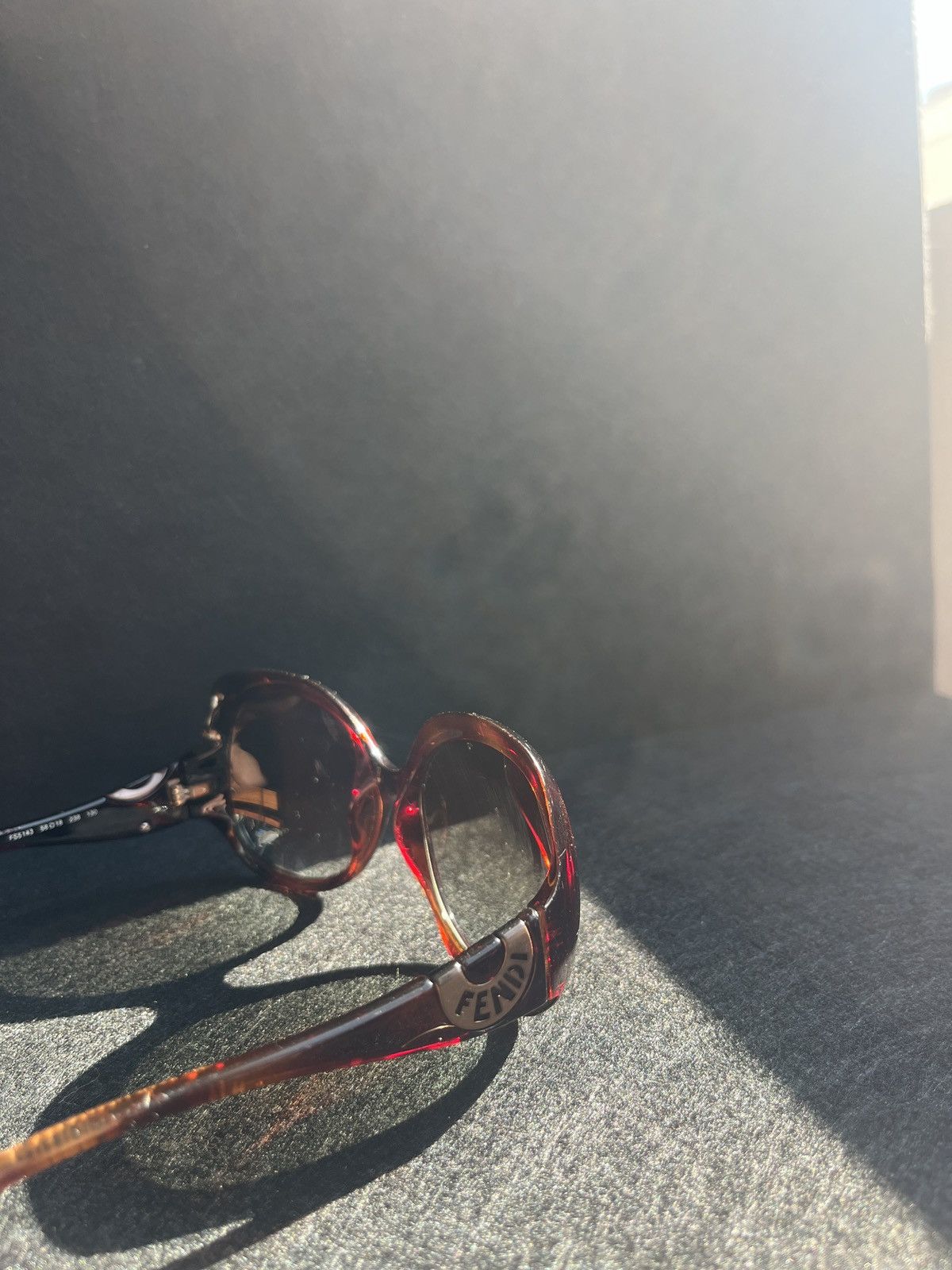 Fendi Brown Fendi sunglasses Size ONE SIZE - 3 Thumbnail