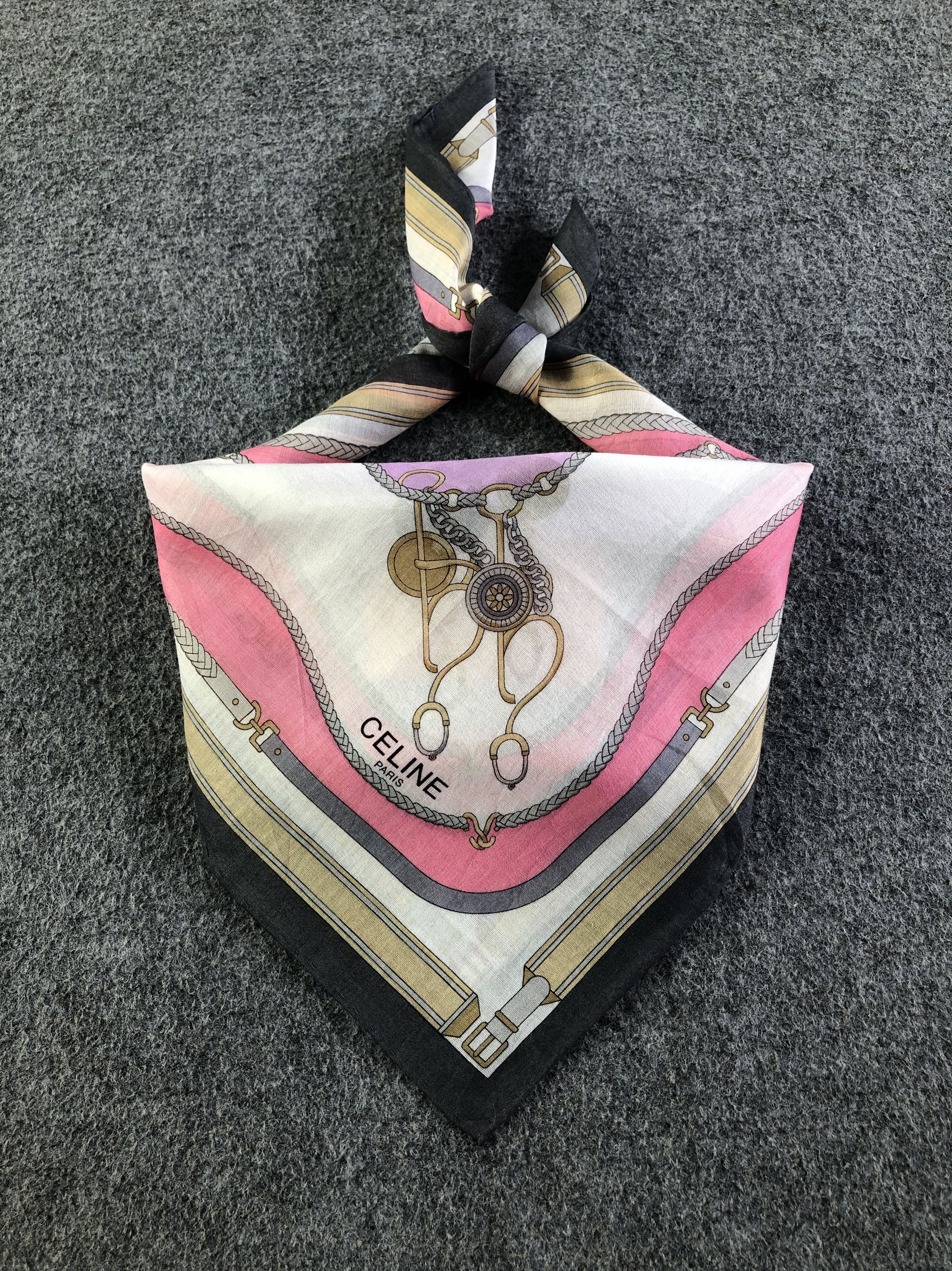 Celine Celine Handkerchief / Bandana / Neckerchief C388 Size ONE SIZE - 1 Thumbnail