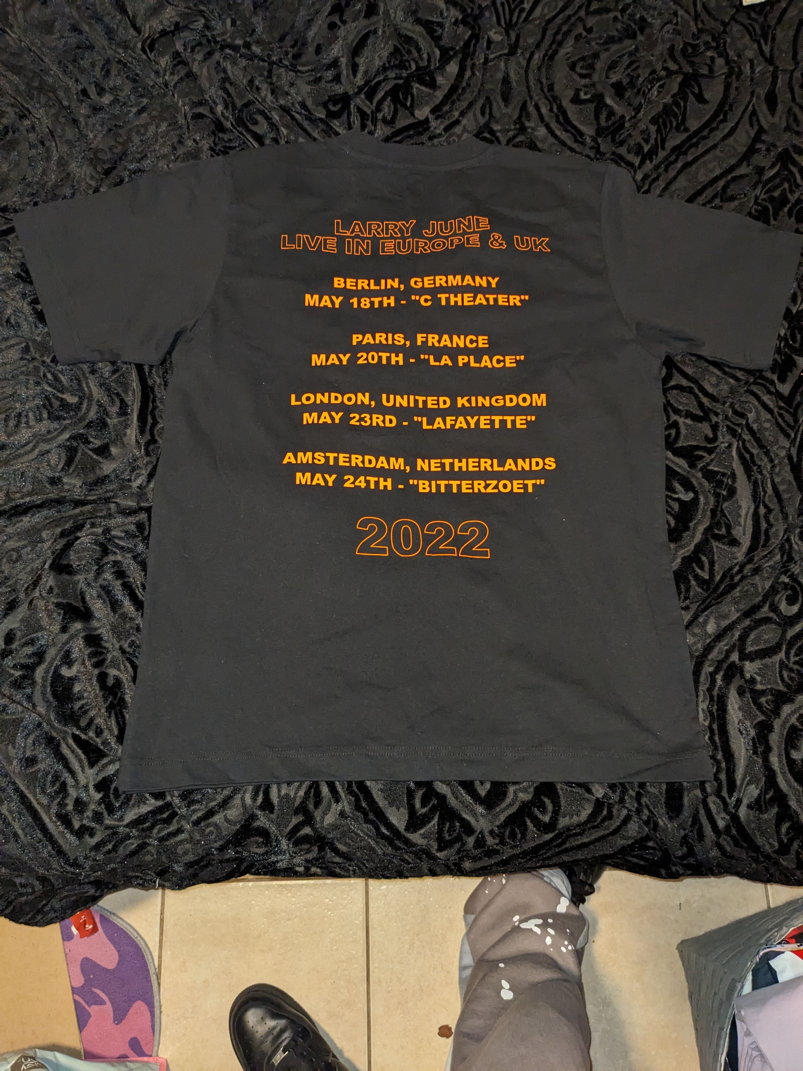 Designer × Midnight Organic Larry June MIDNIGHT ORGANIC T-SHIRT SZ Size US XS / EU 42 / 0 - 3 Thumbnail