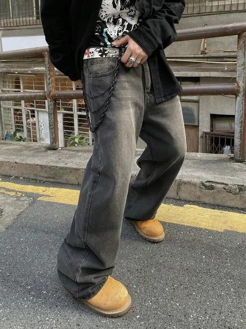Japanese Brand Haruno x Hino Skate Baggy Denim Jeans Loose Vintage Size US 32 / EU 48 - 5 Thumbnail