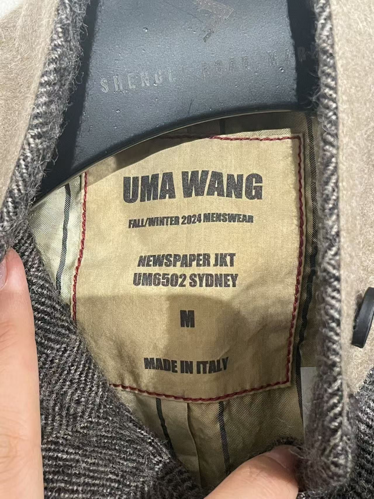 Uma Wang UMA WANG Gray Lapel Wool Blazer Size M / US 6-8 / IT 42-44 - 11 Thumbnail