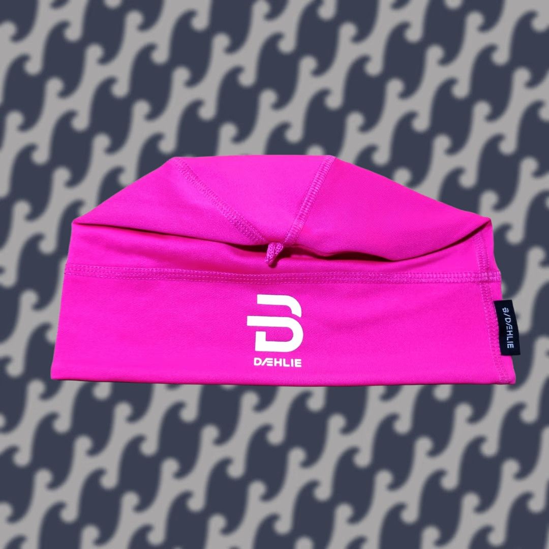 Vintage Bjorn Daehlie Pink Hat Ski Cap One Size Winter Cross Country Biathlon Thermal Size ONE SIZE - 1 Thumbnail